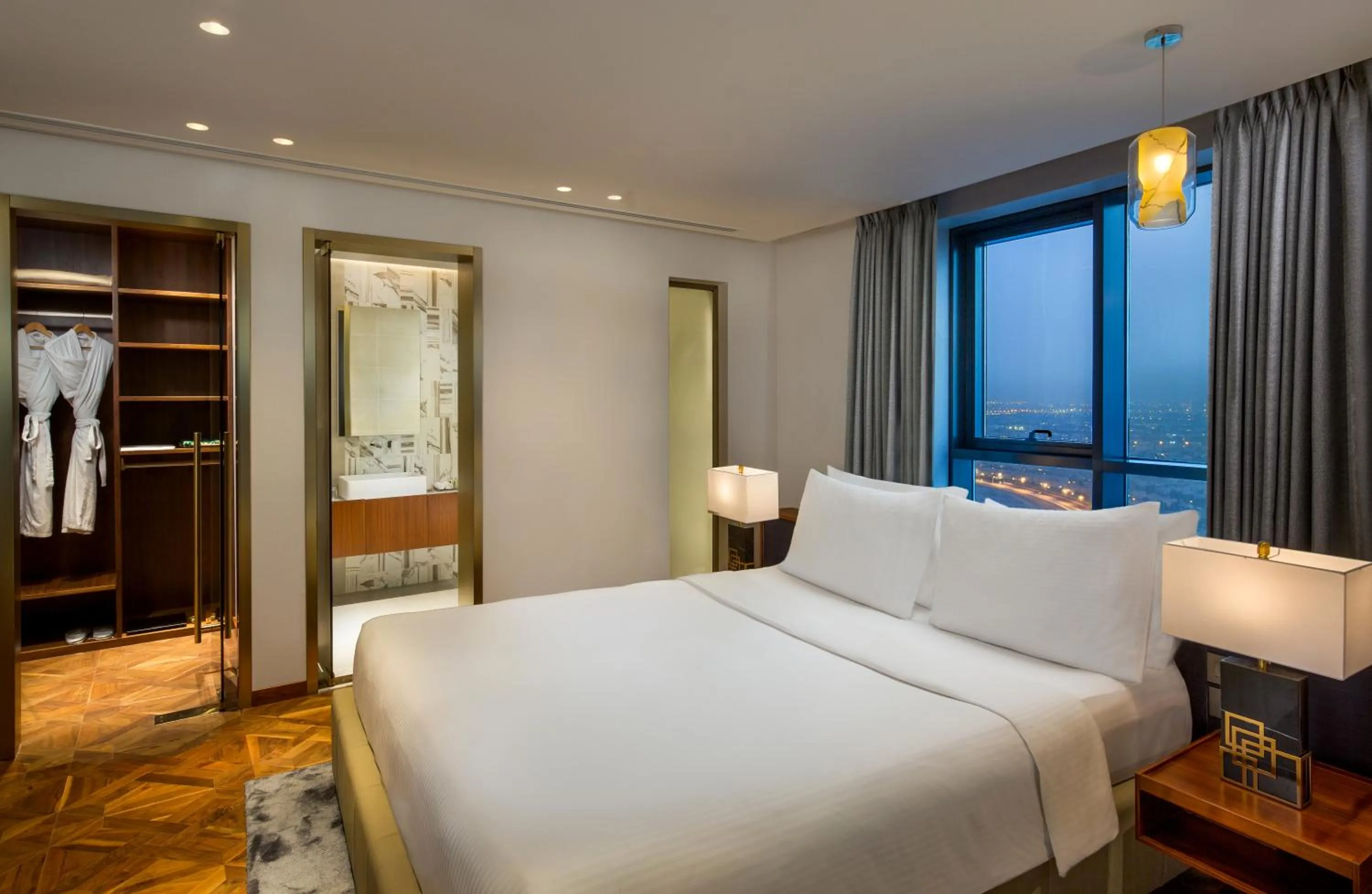 Bedroom, Bed in Millennium Place Barsha Heights Hotel Apartments