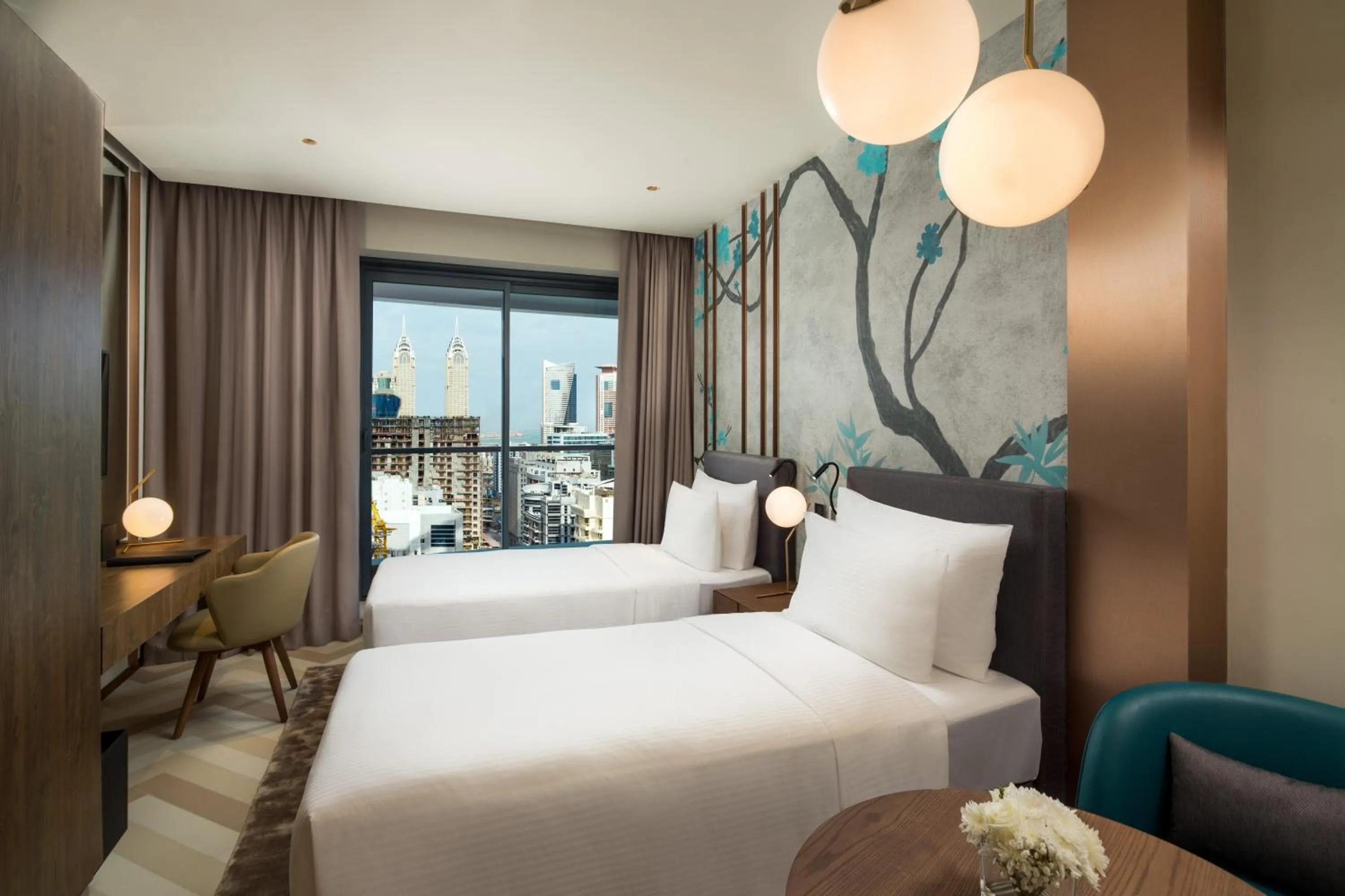 Bedroom, Bed in Millennium Place Barsha Heights Hotel Apartments