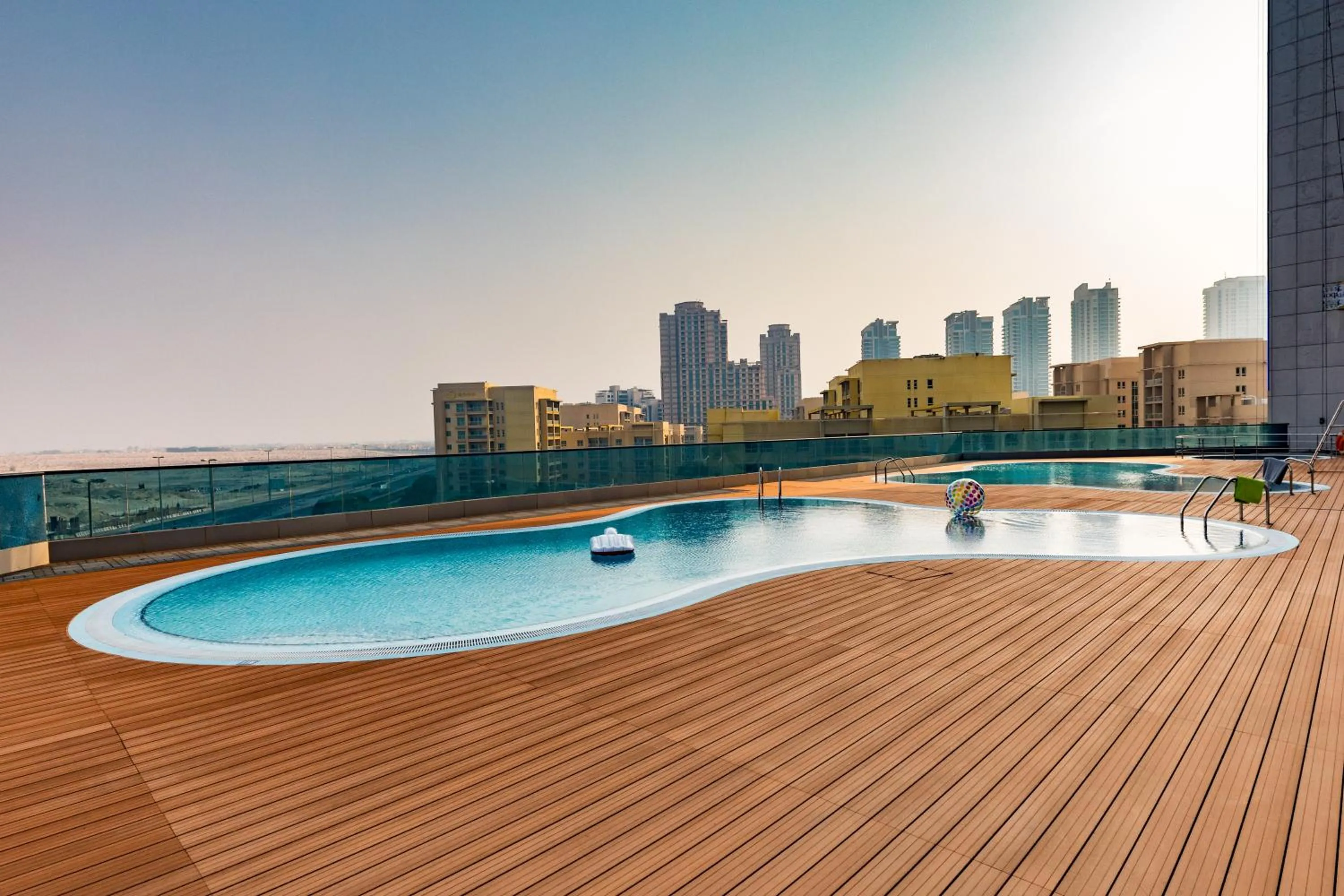 Swimming pool in Millennium Place Barsha Heights Hotel Apartments