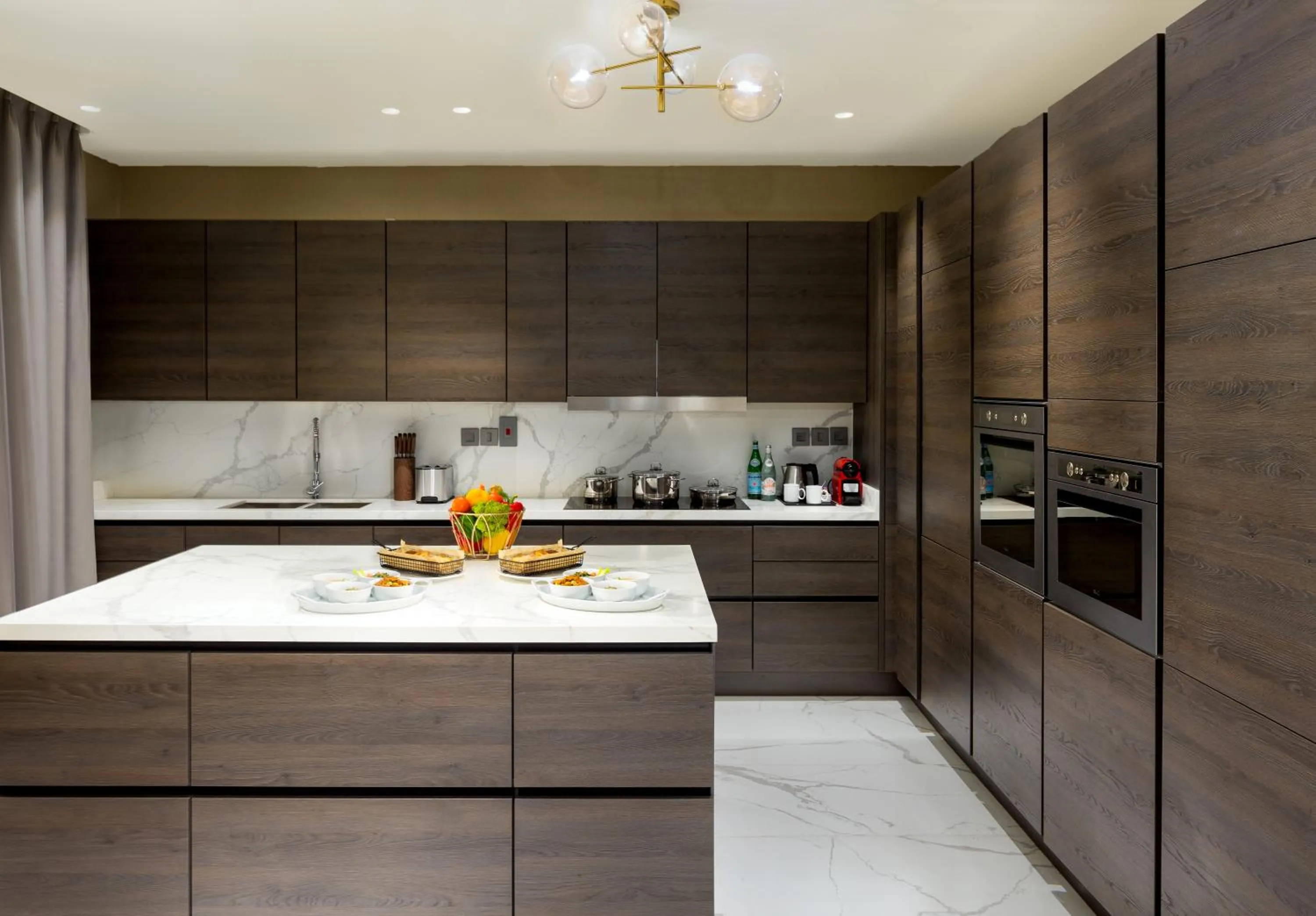 Kitchen or kitchenette in Millennium Place Barsha Heights Hotel Apartments