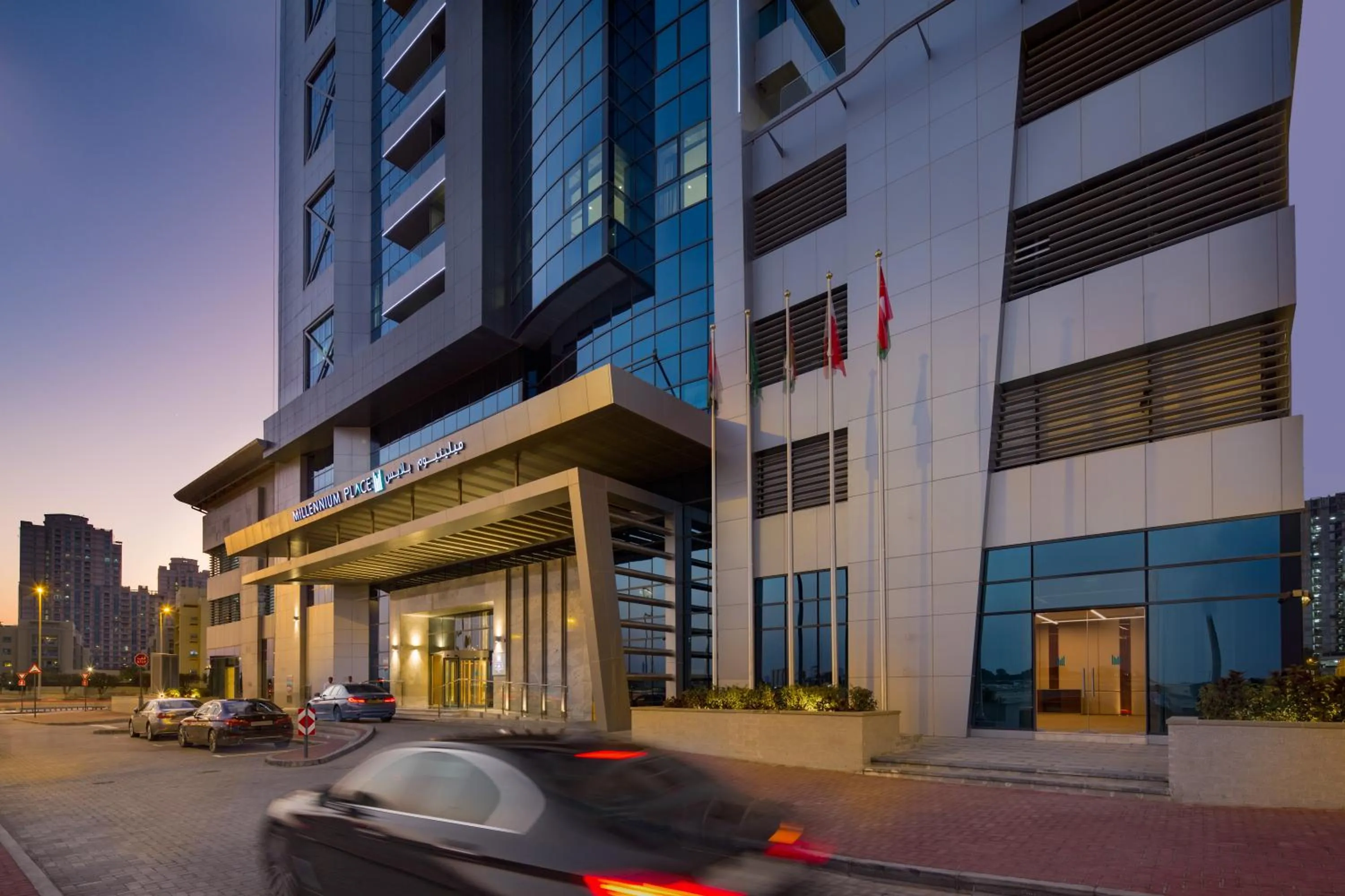 Property building in Millennium Place Barsha Heights Hotel Apartments