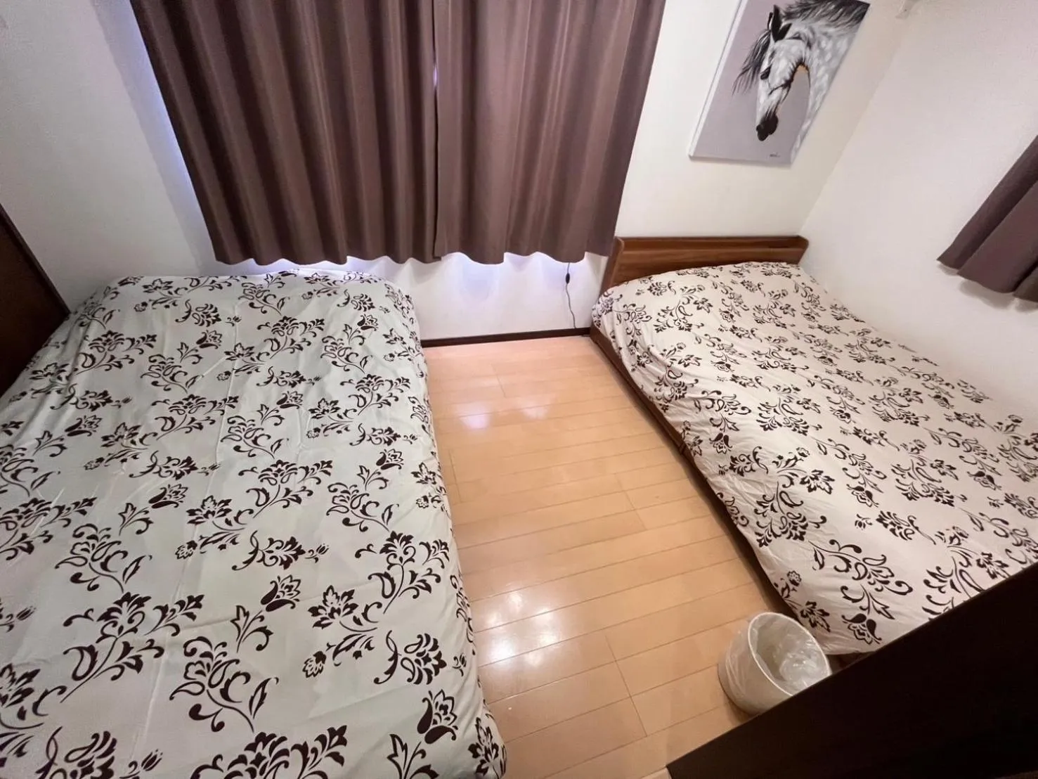 Bed in Hotel EL Shinjuku 1 free parking
