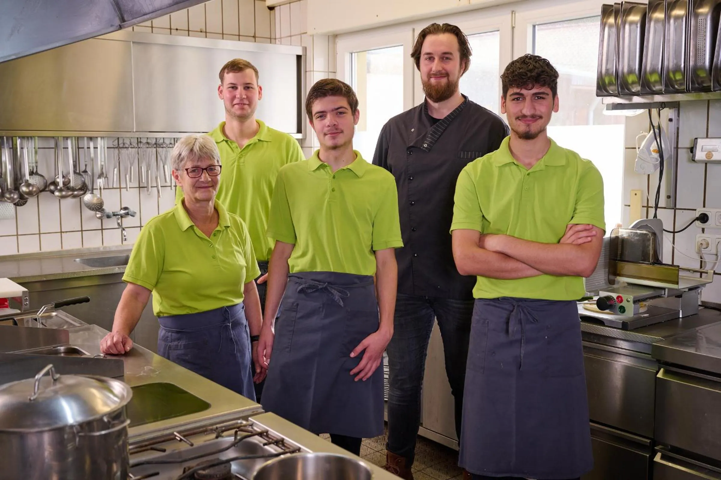 Kitchen or kitchenette in Kurhaus Pivittskrug