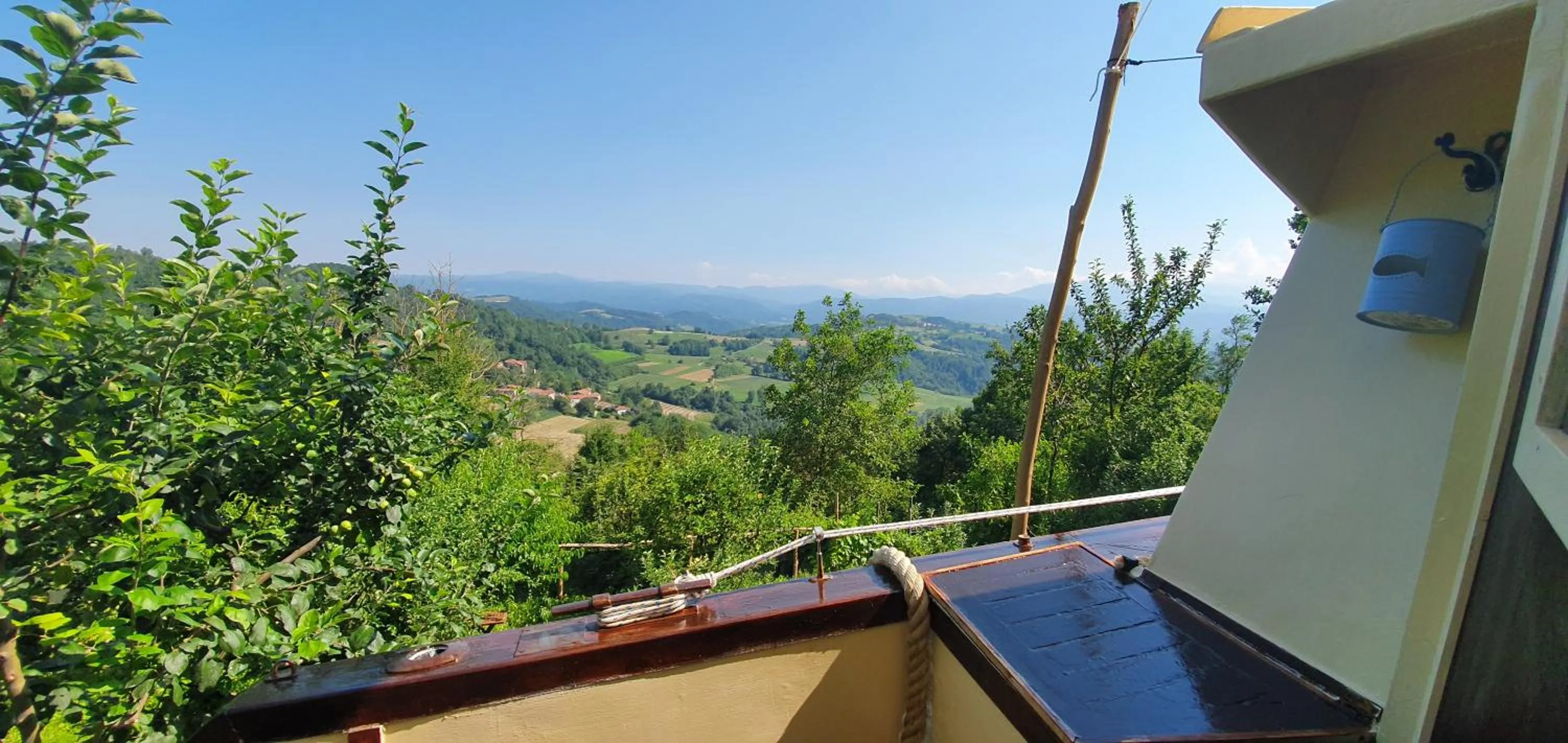 Balcony/Terrace in Nave nel Bosco
