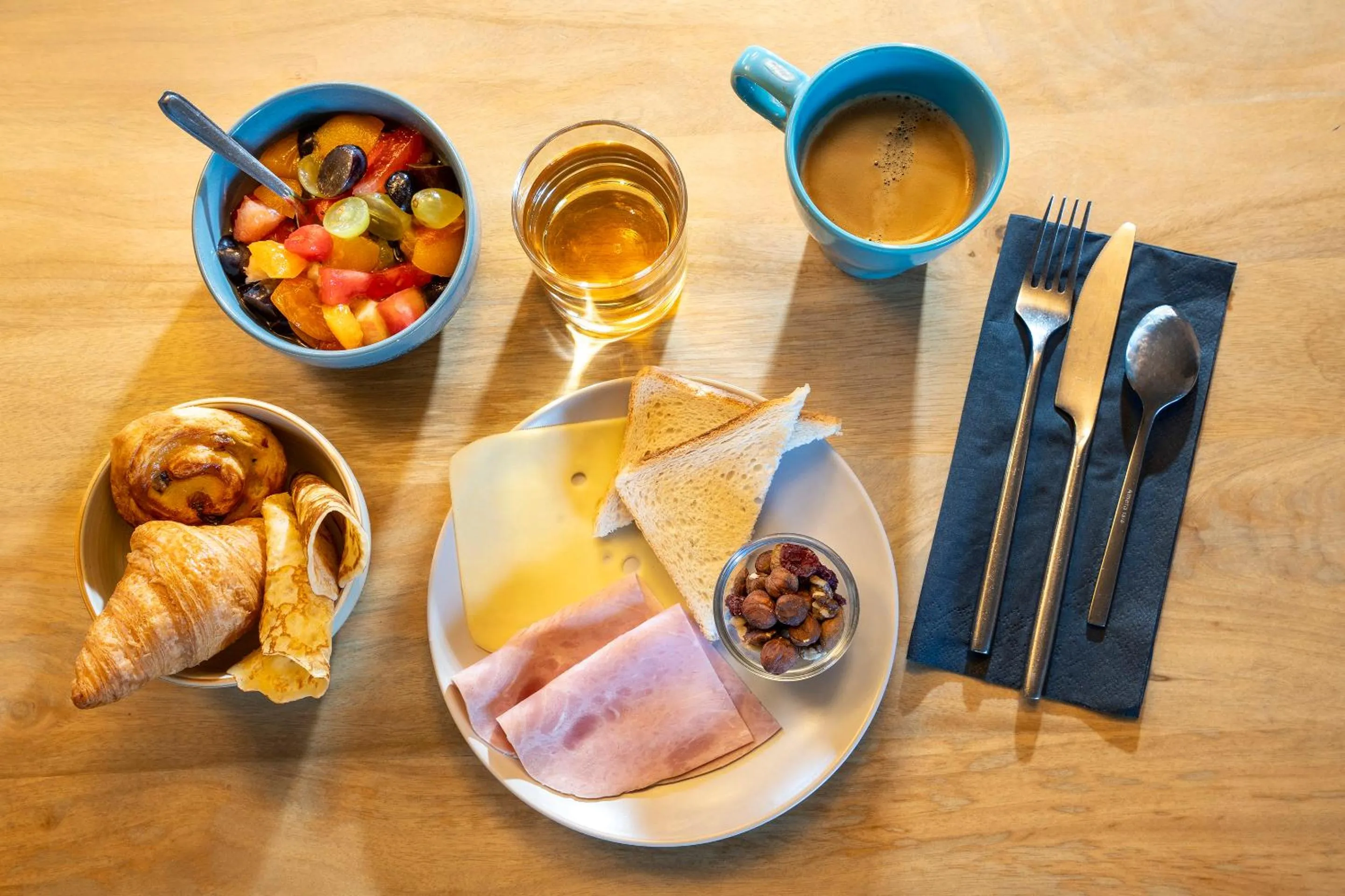 Buffet breakfast in Le Carline, Sure Hotel Collection by Best Western