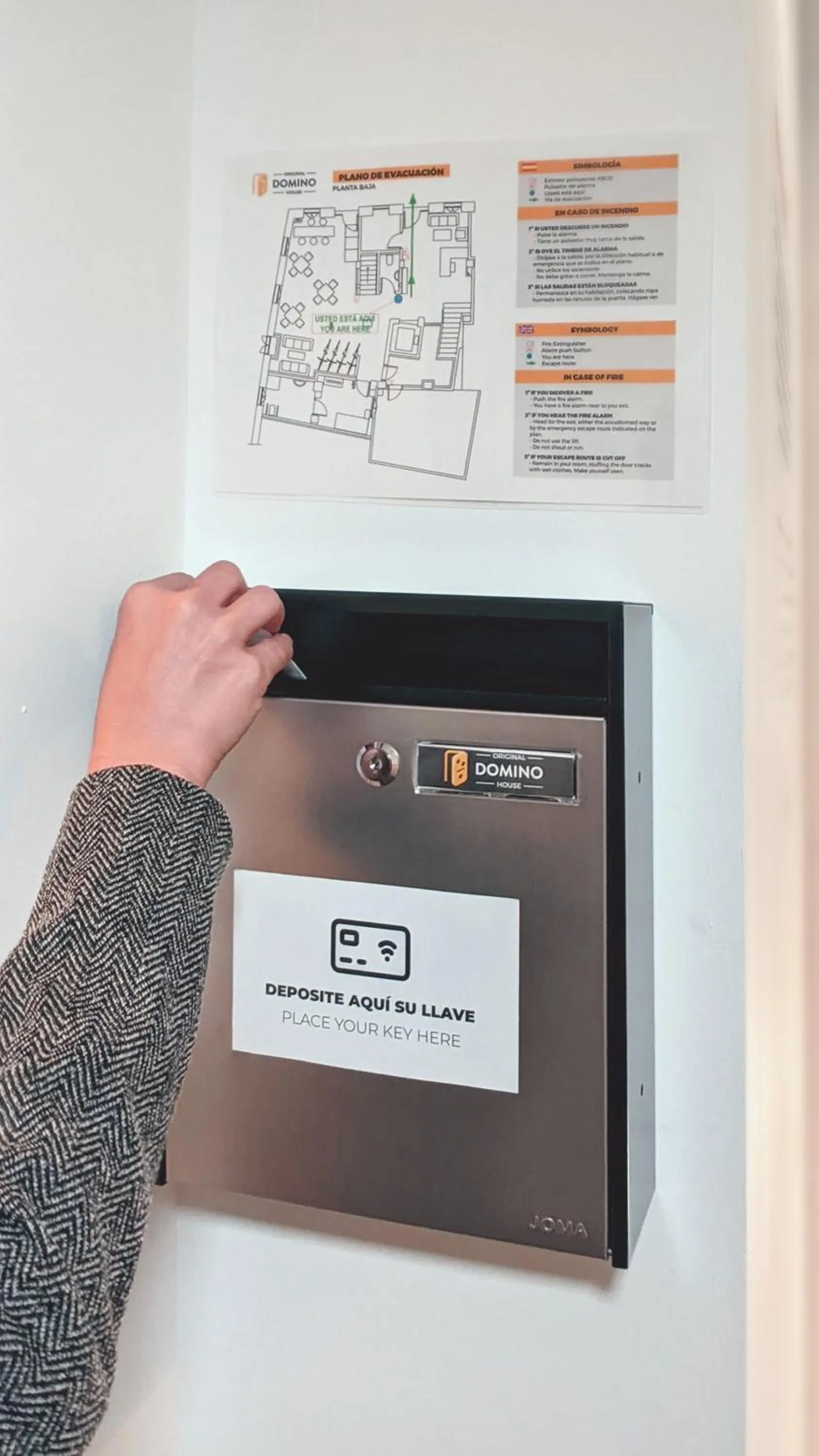 Lobby or reception in Original Domino House