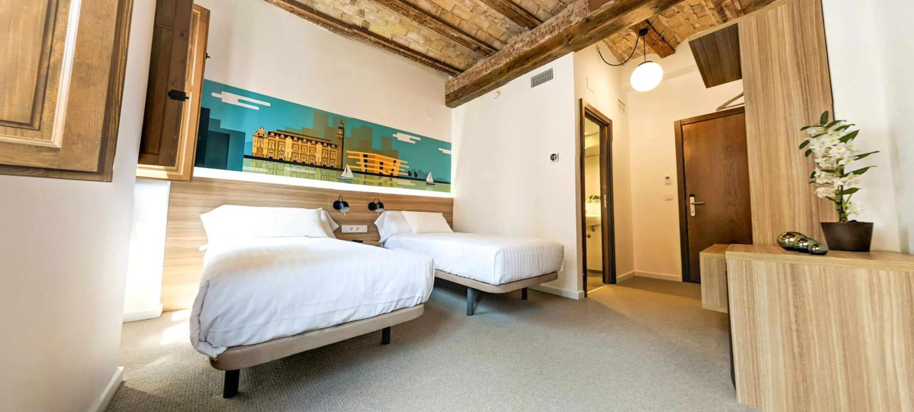 Bed in Original Domino House