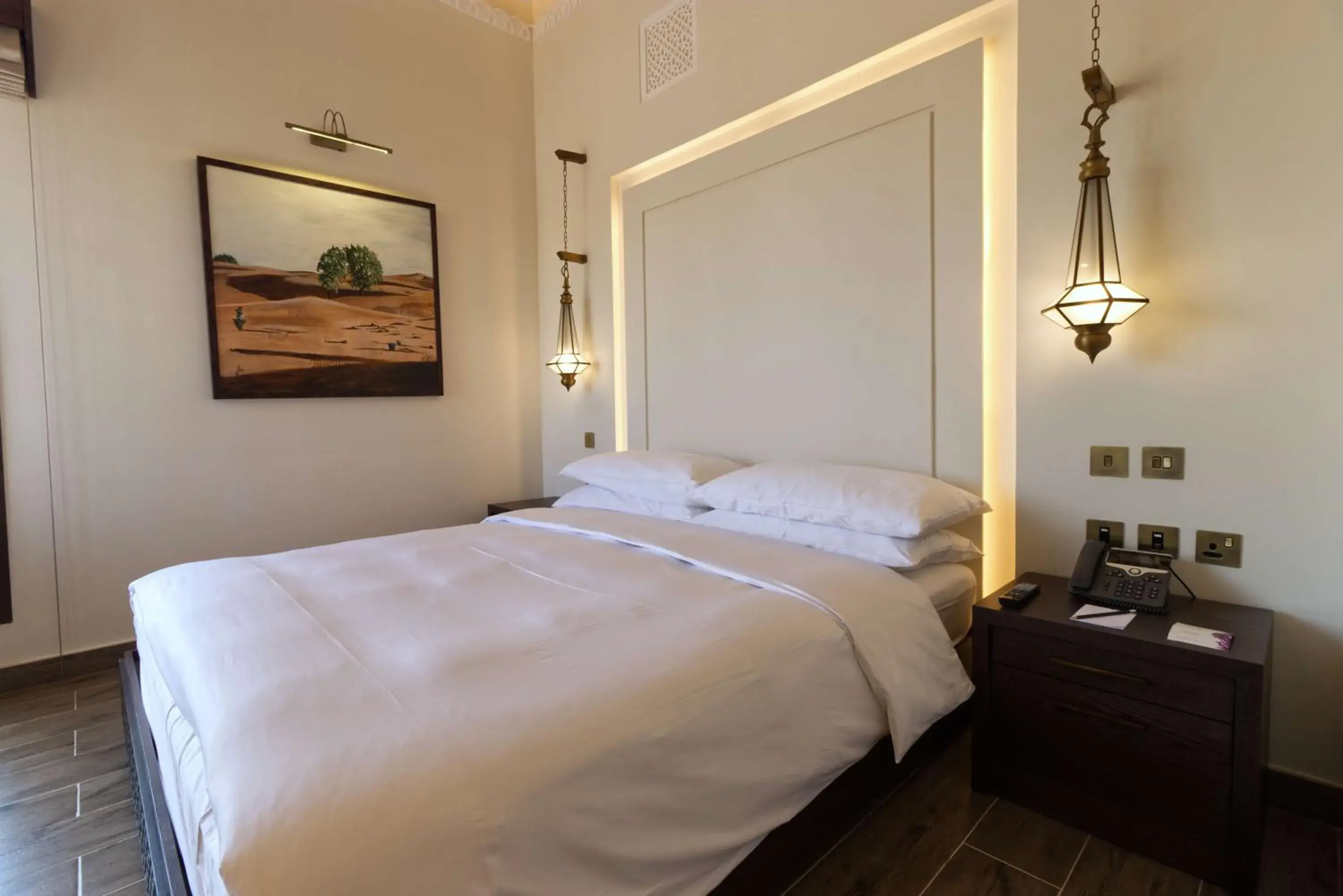 Deluxe King Room in Al Badayer Retreat by Sharjah Collection Deluxe King Room in Al Badayer Retreat by Sharjah Collection