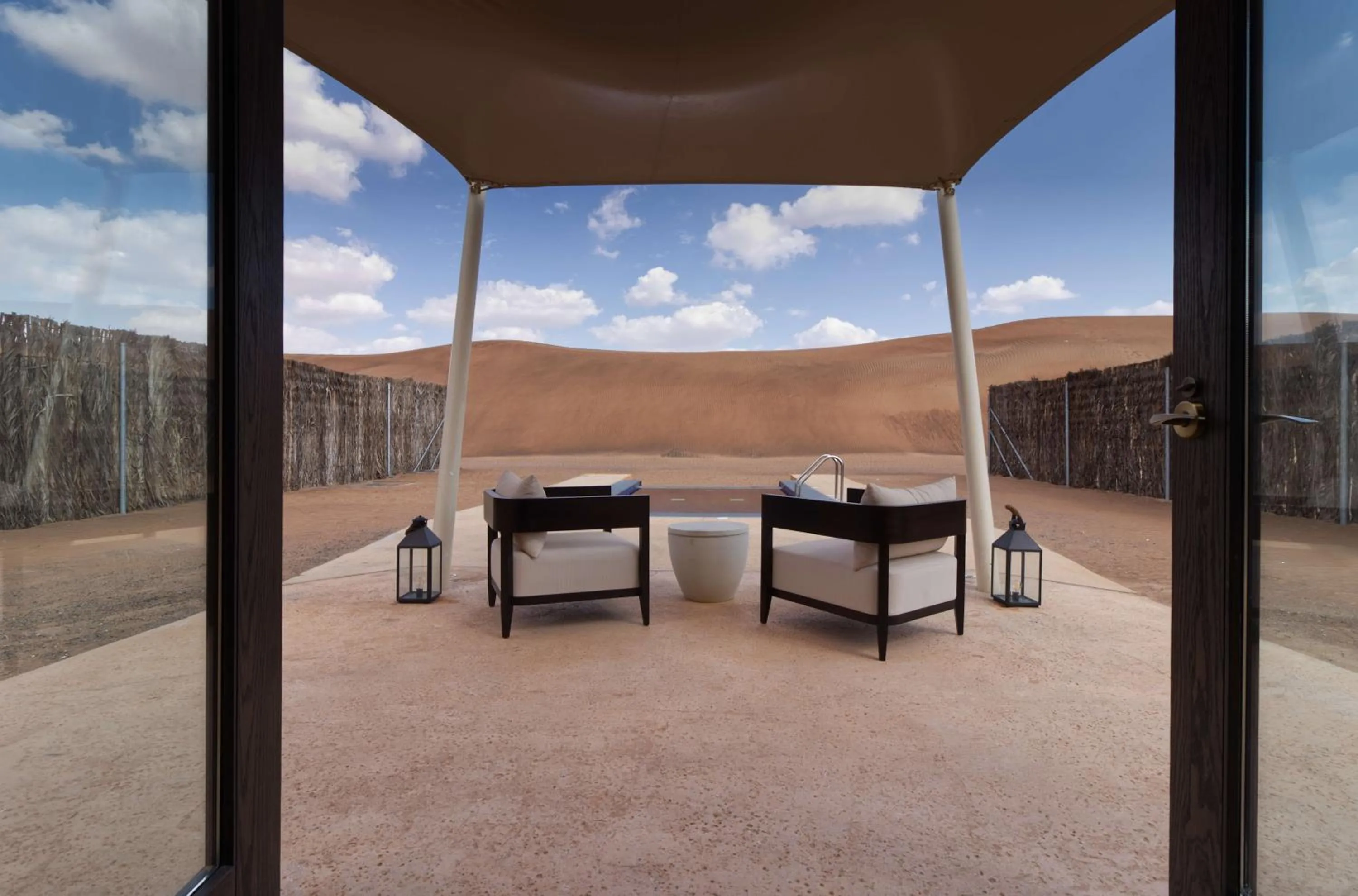 Swimming pool in Al Badayer Retreat by Sharjah Collection