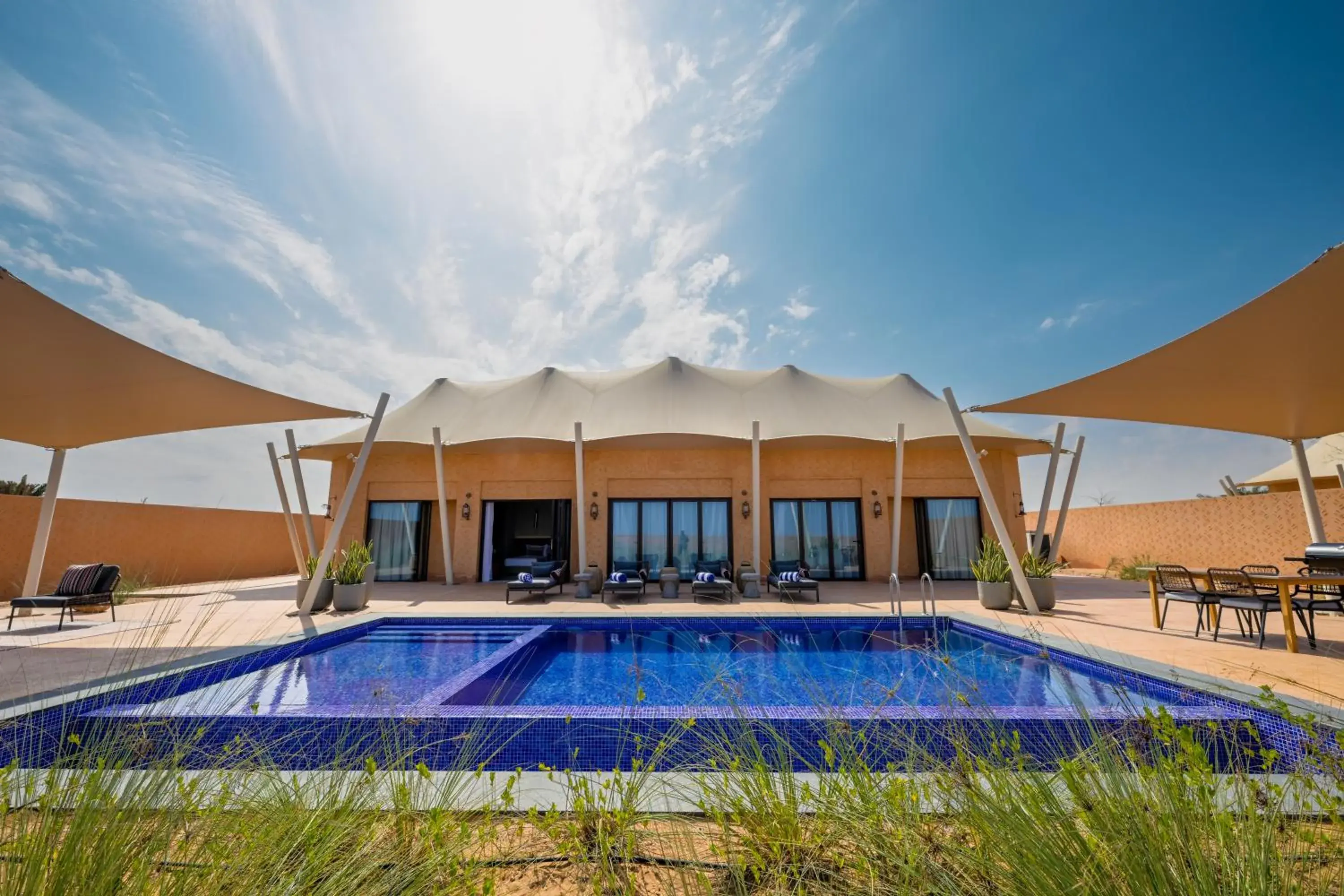 Deluxe Three Bedroom Tent With Private Pool in Al Badayer Retreat by Sharjah Collection Deluxe Three Bedroom Tent With Private Pool in Al Badayer Retreat by Sharjah Collection