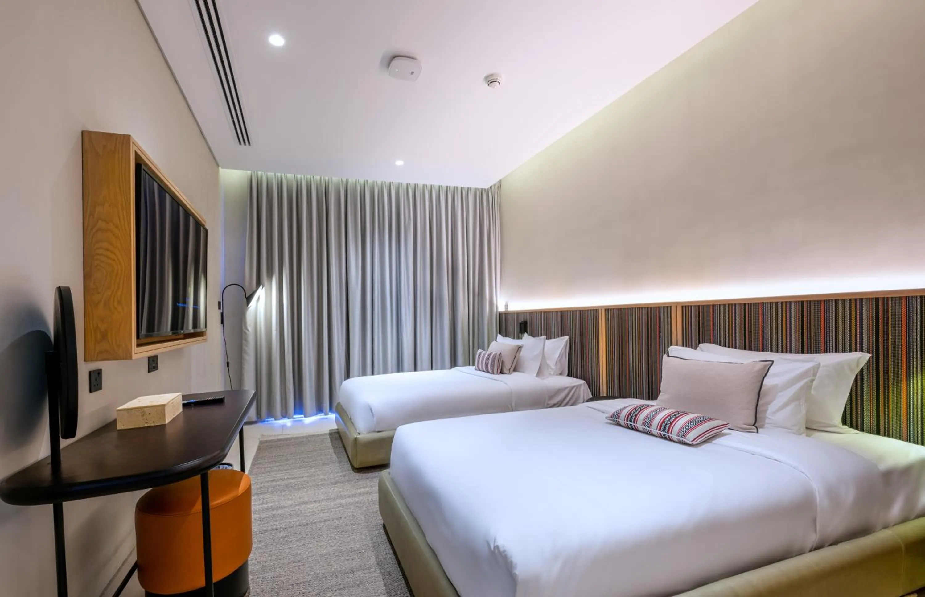 Bed in Al Badayer Retreat by Sharjah Collection