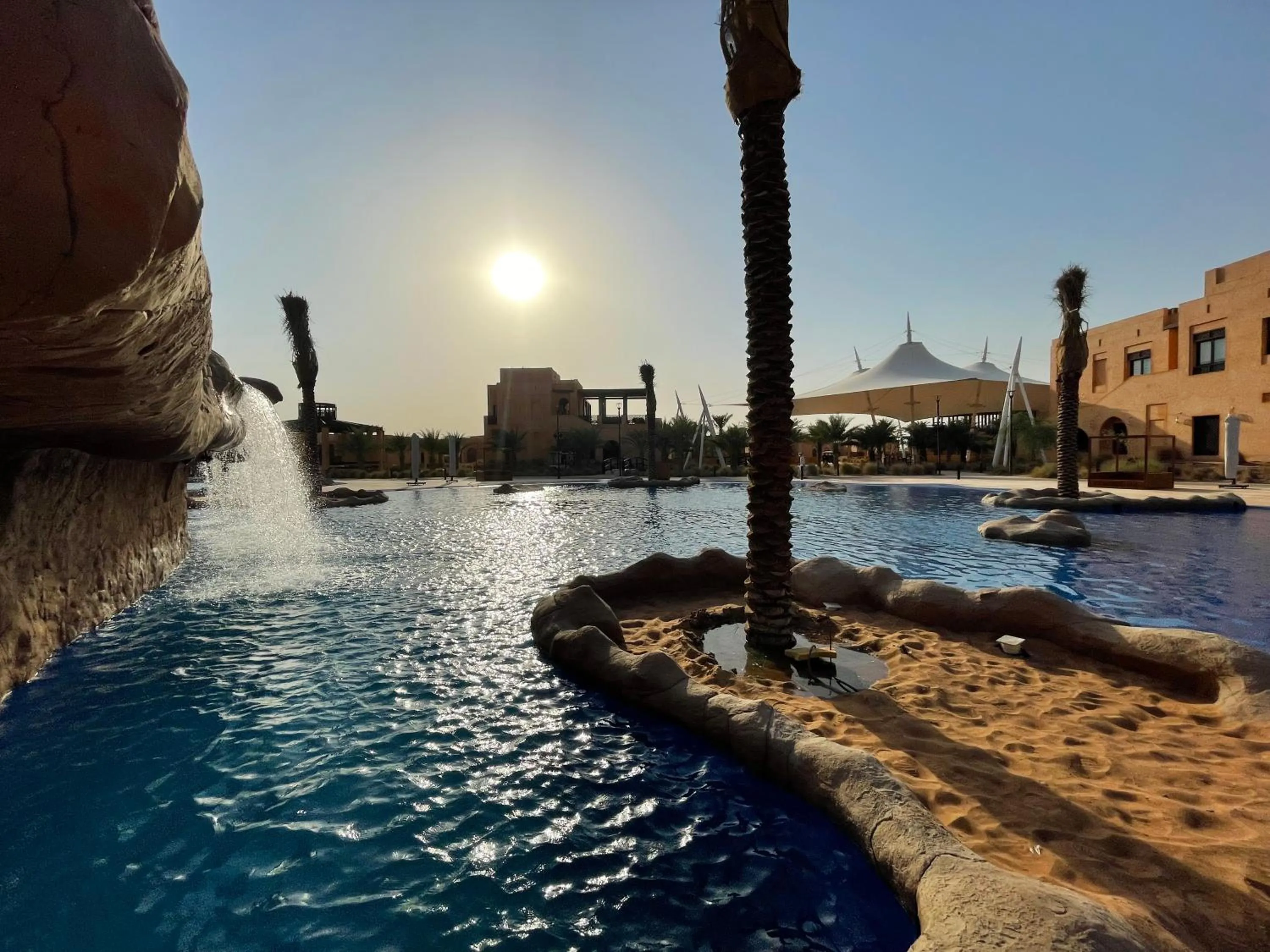 Swimming pool in Al Badayer Retreat by Sharjah Collection