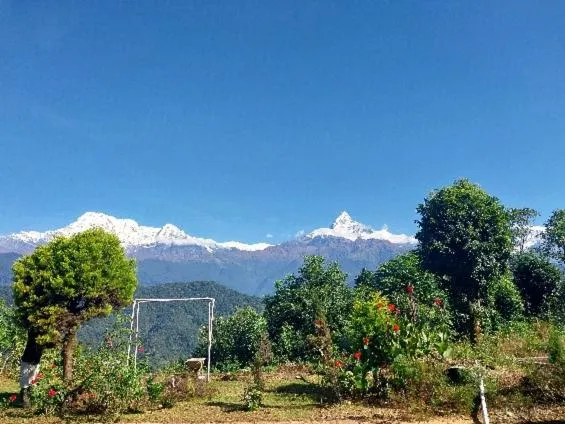 Natural landscape in Himalayan Deurali Resort