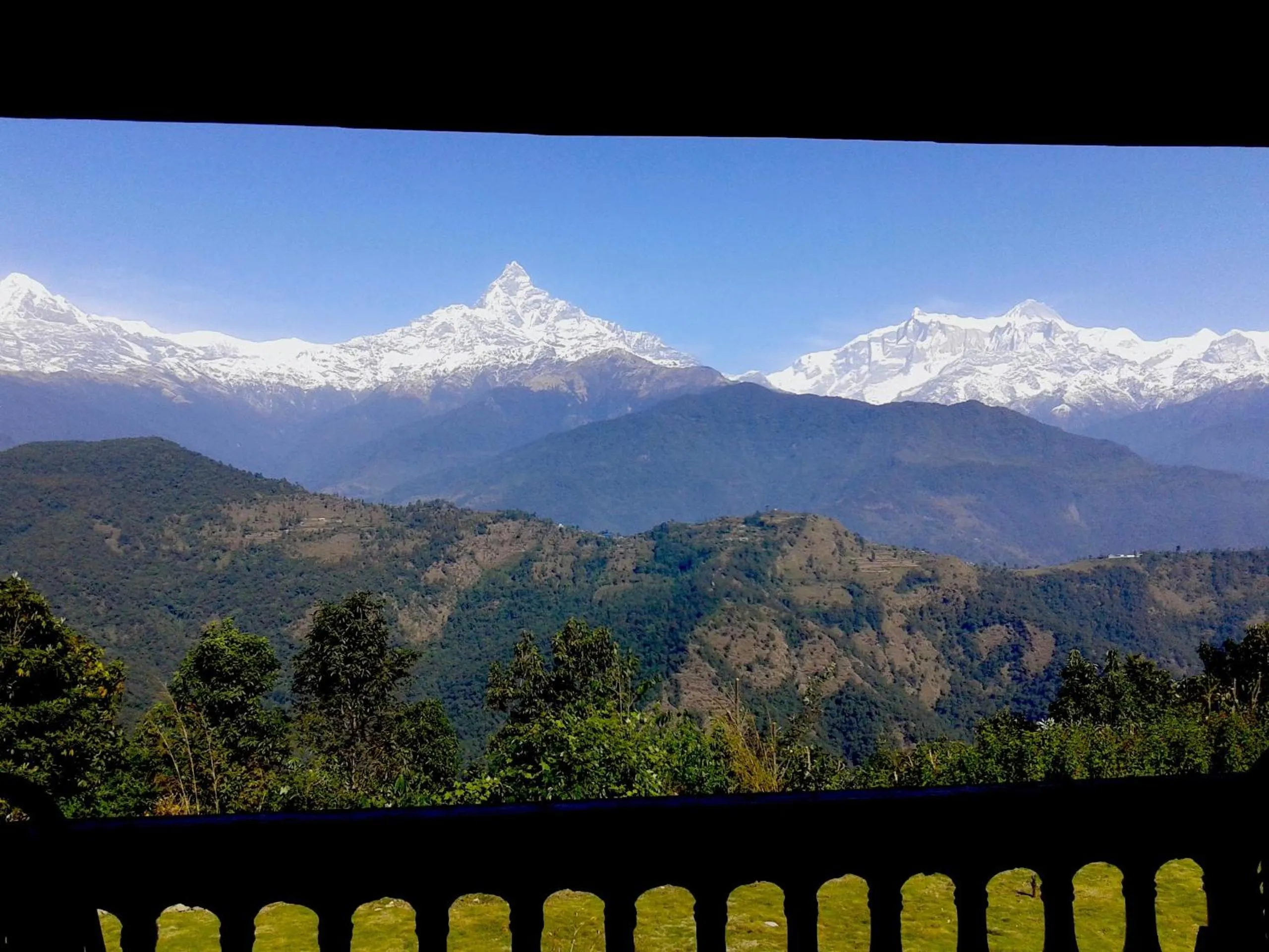 View (from property/room) in Himalayan Deurali Resort