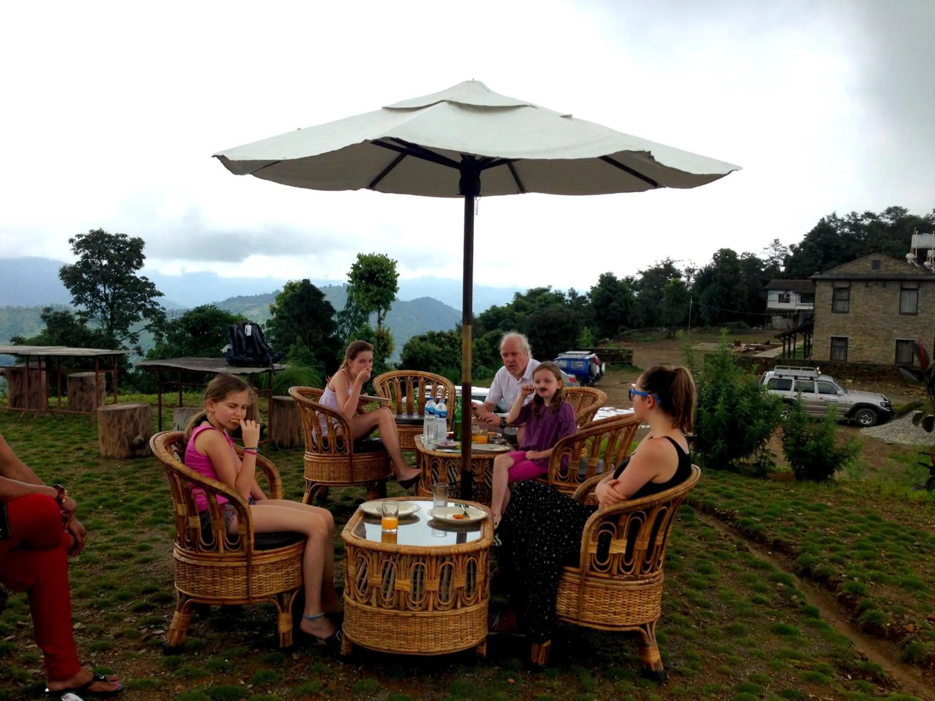 Garden in Himalayan Deurali Resort