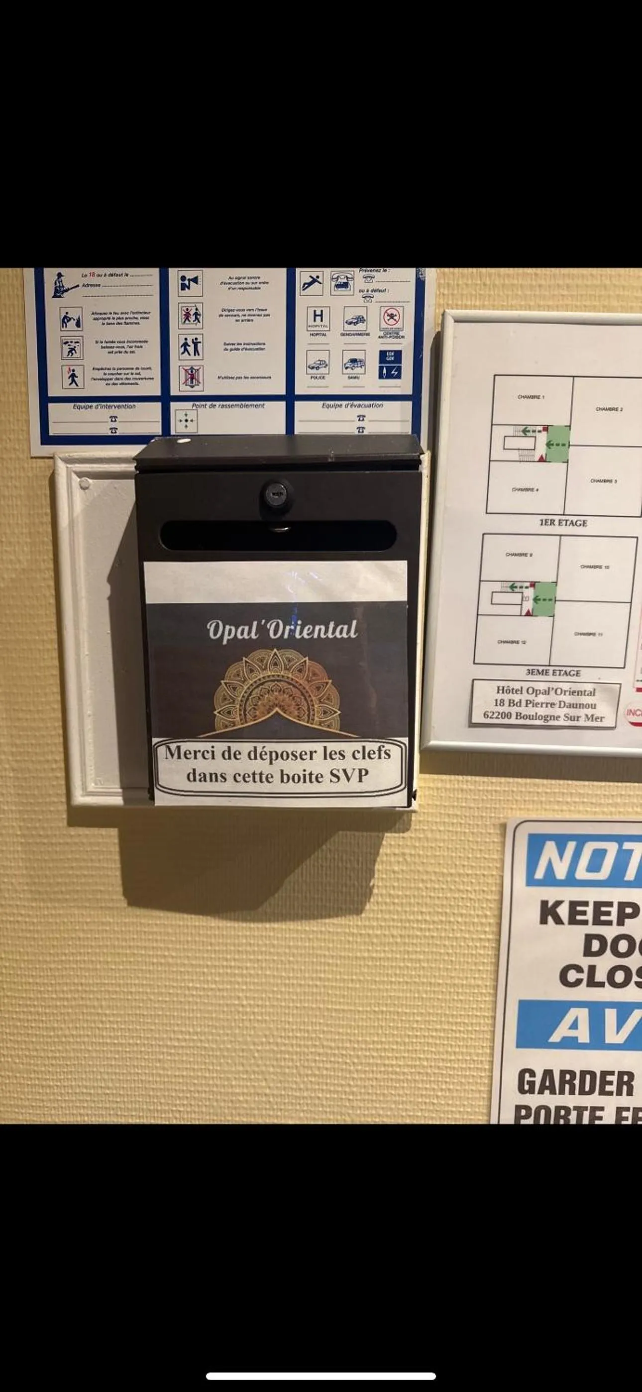 Property logo or sign in Hôtel OpalOriental Boulogne Sur Mer - gare ville et centre