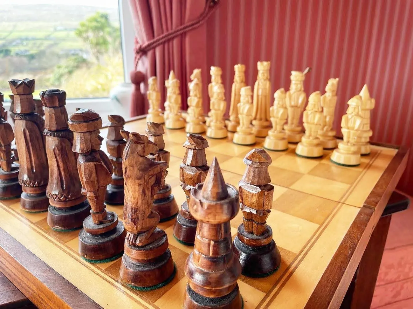 Living room in Duinin House