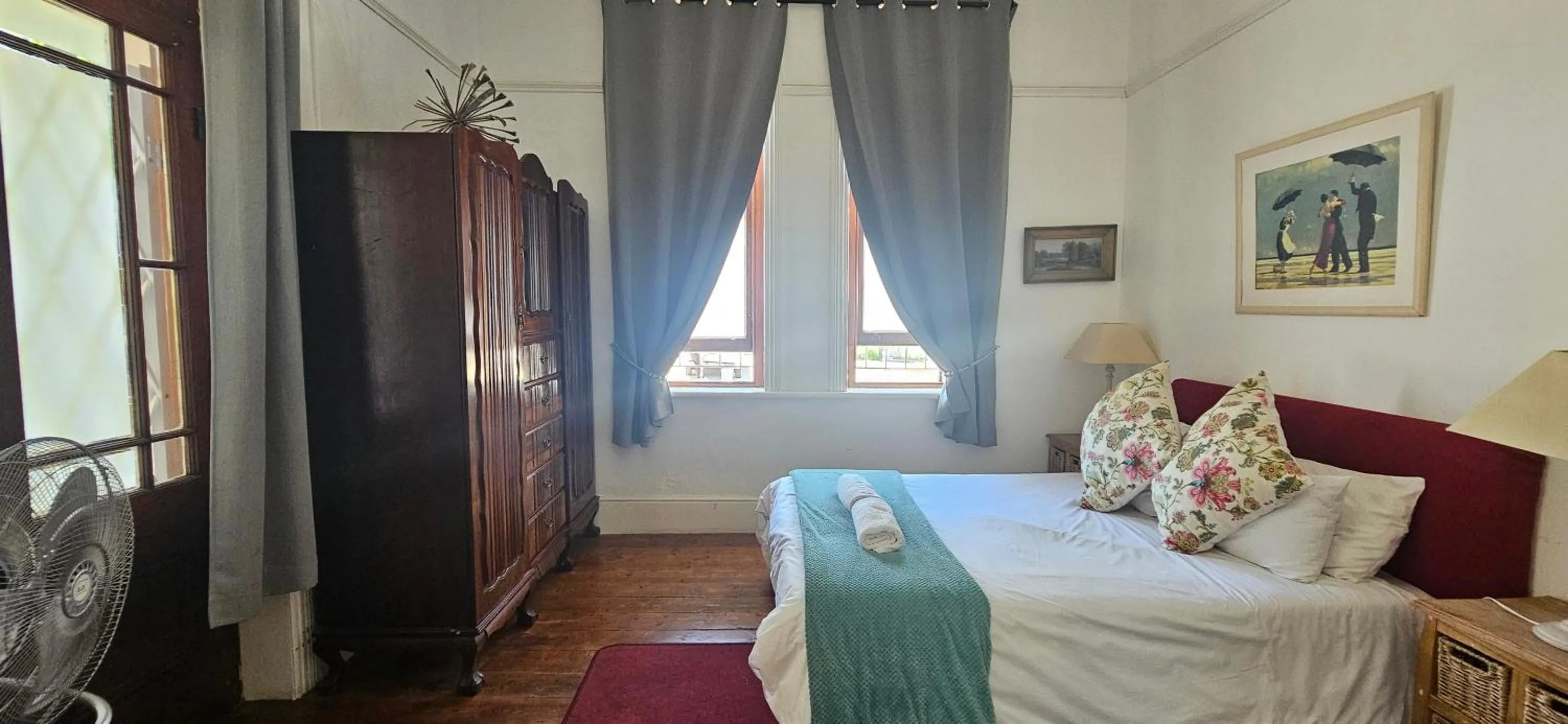 Bed in Kelkiewyn Guesthouse Caledon