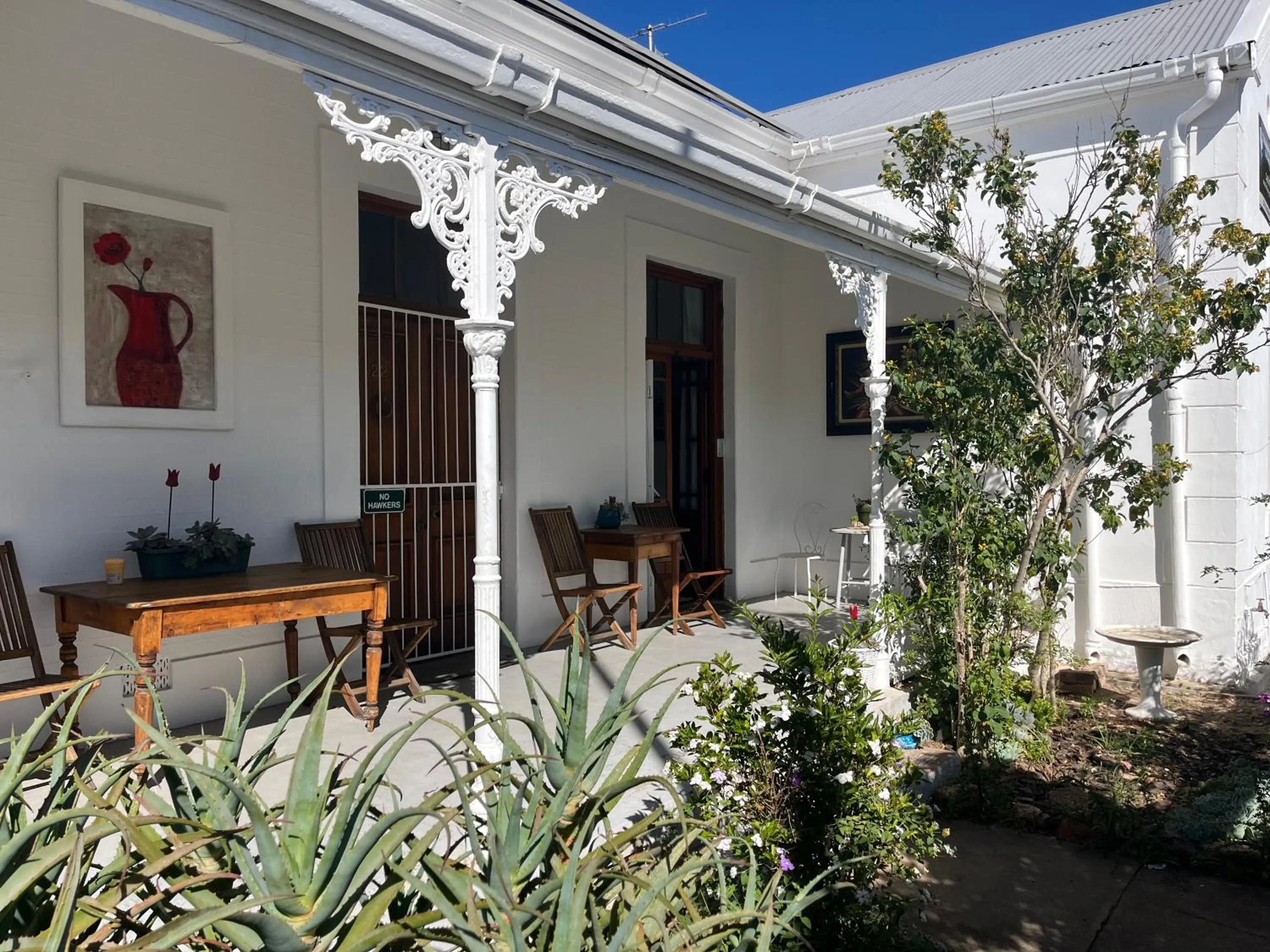 Garden in Kelkiewyn Guesthouse Caledon