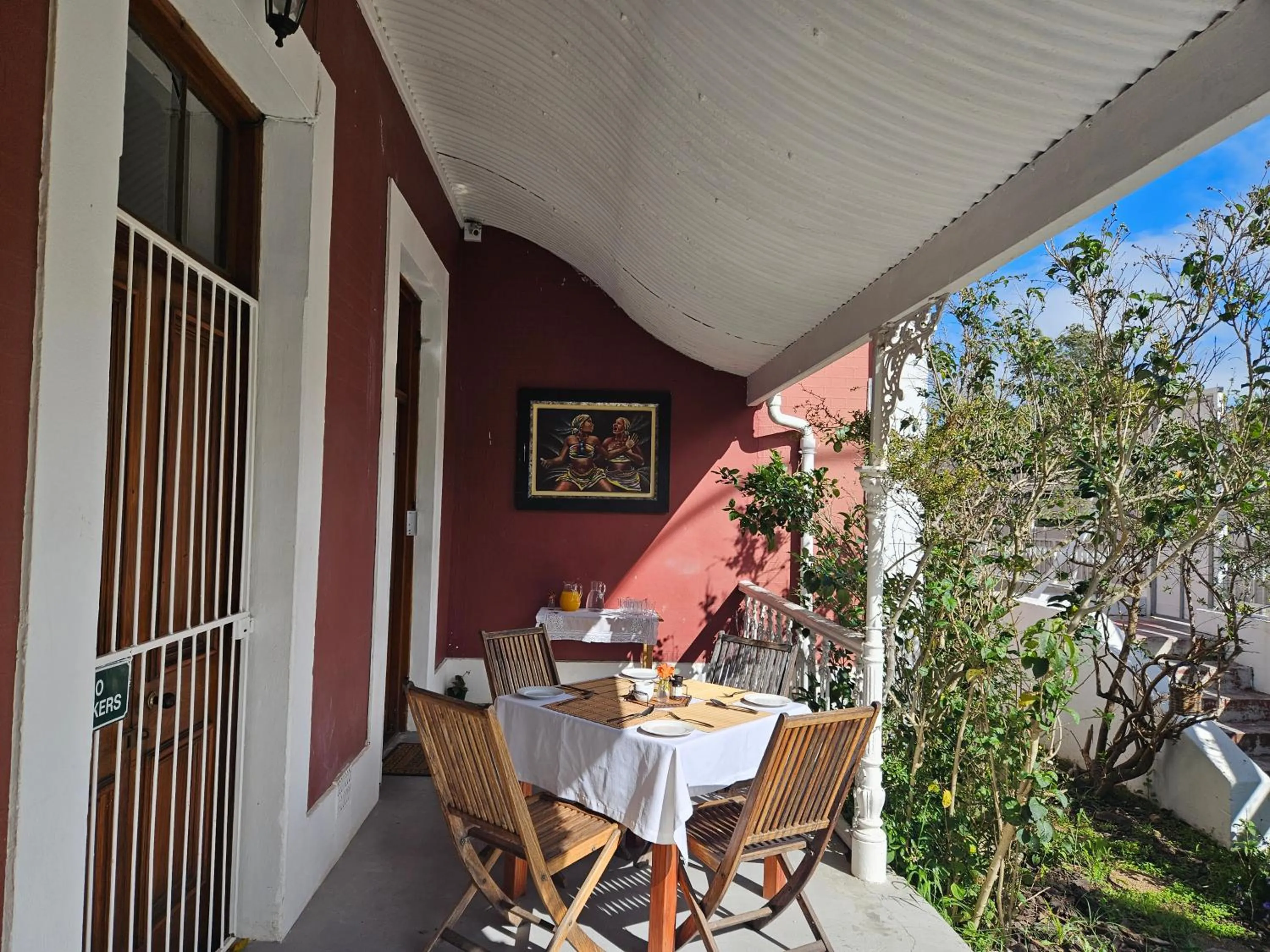 Garden in Kelkiewyn Guesthouse Caledon