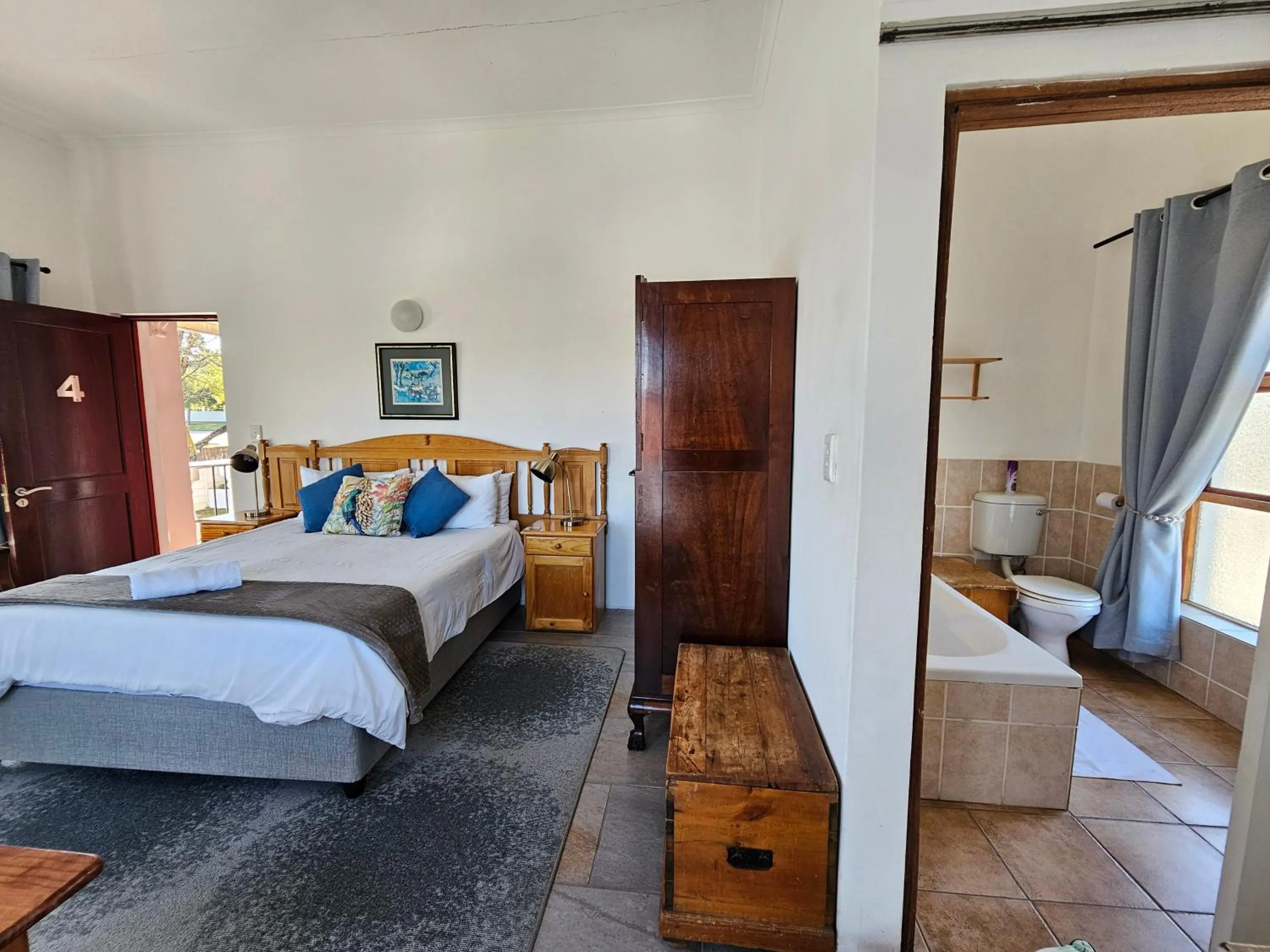 Bedroom, Bed in Kelkiewyn Guesthouse Caledon