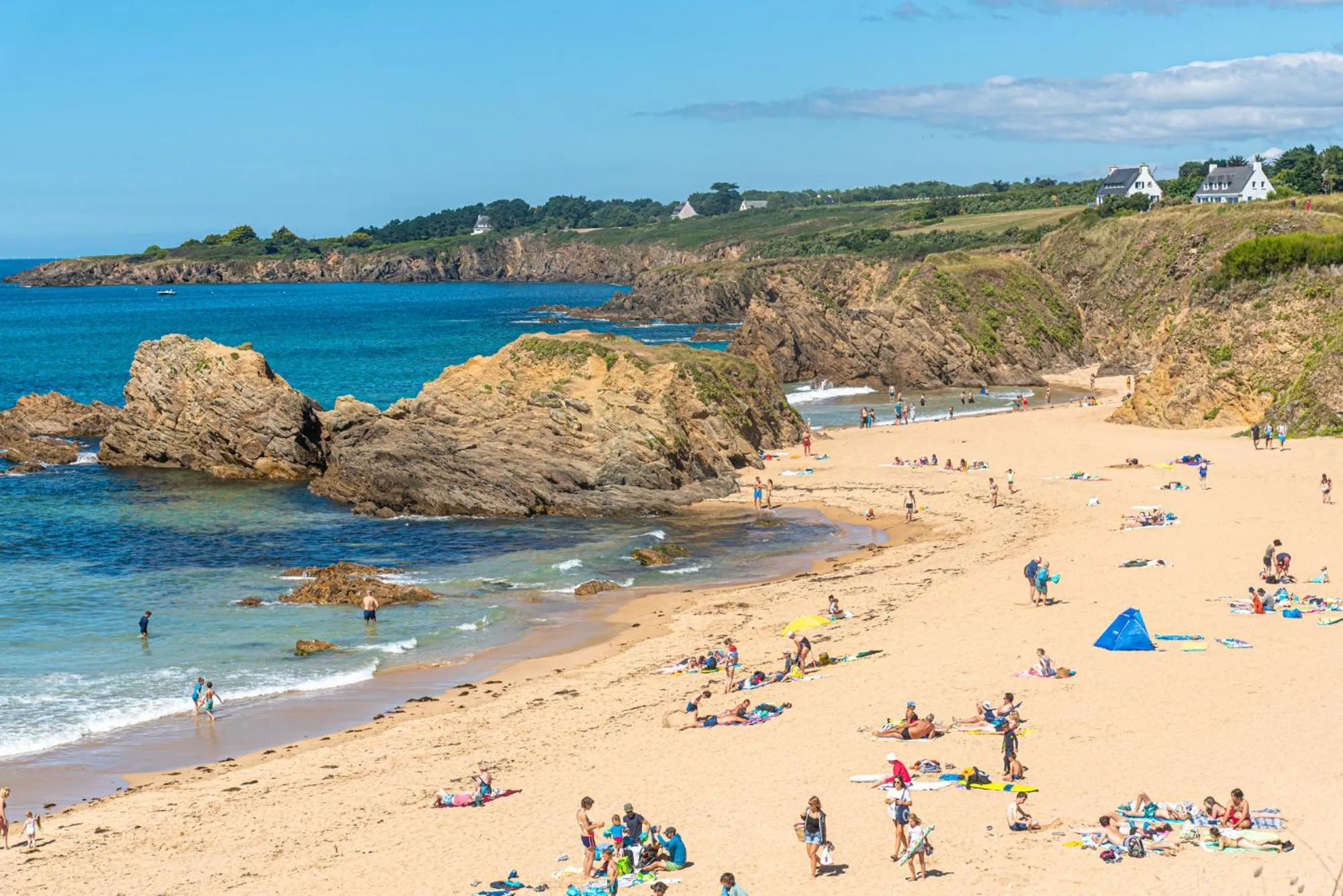 Beach in Naéco Le Pouldu