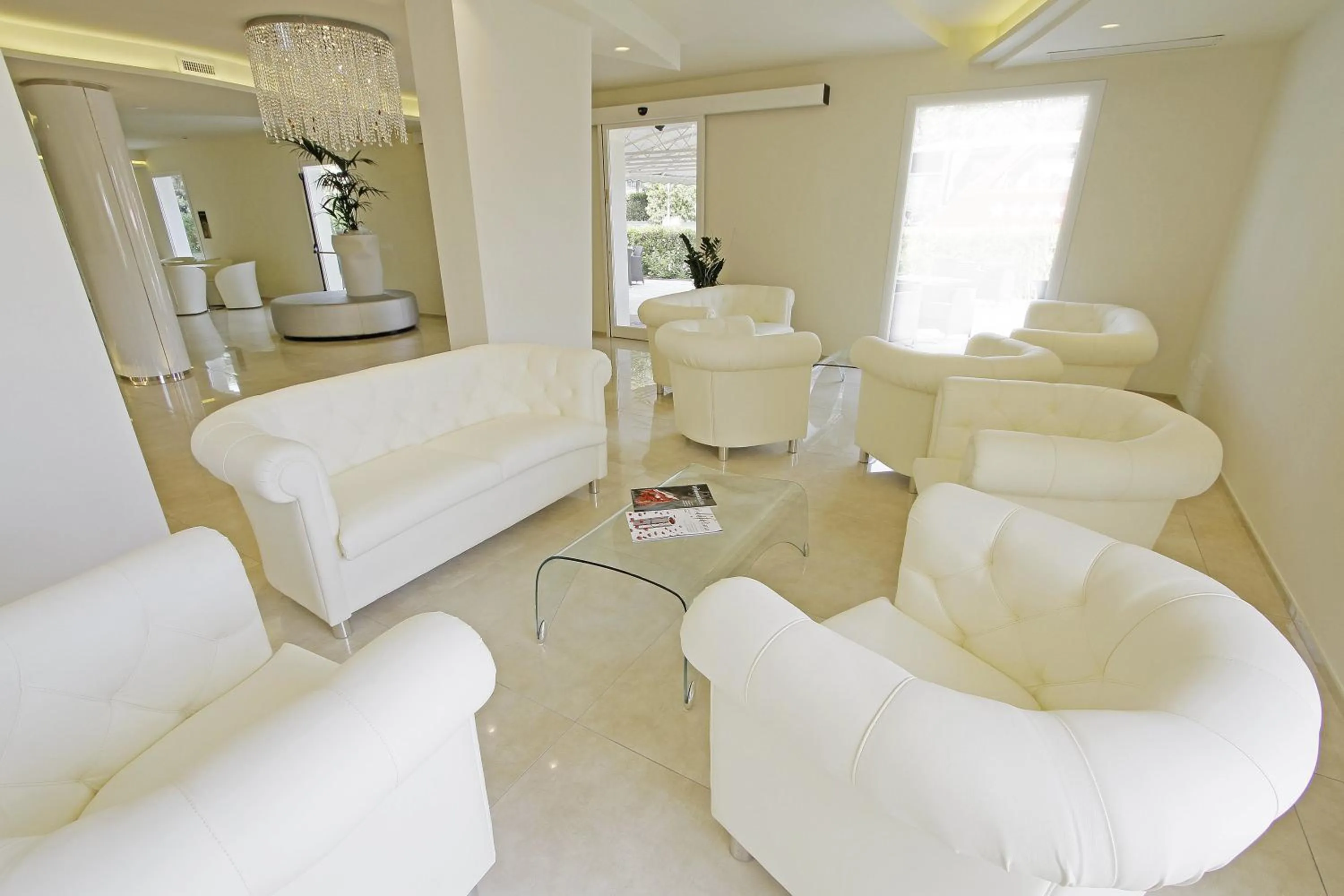 Lobby or reception in Hotel Riviera