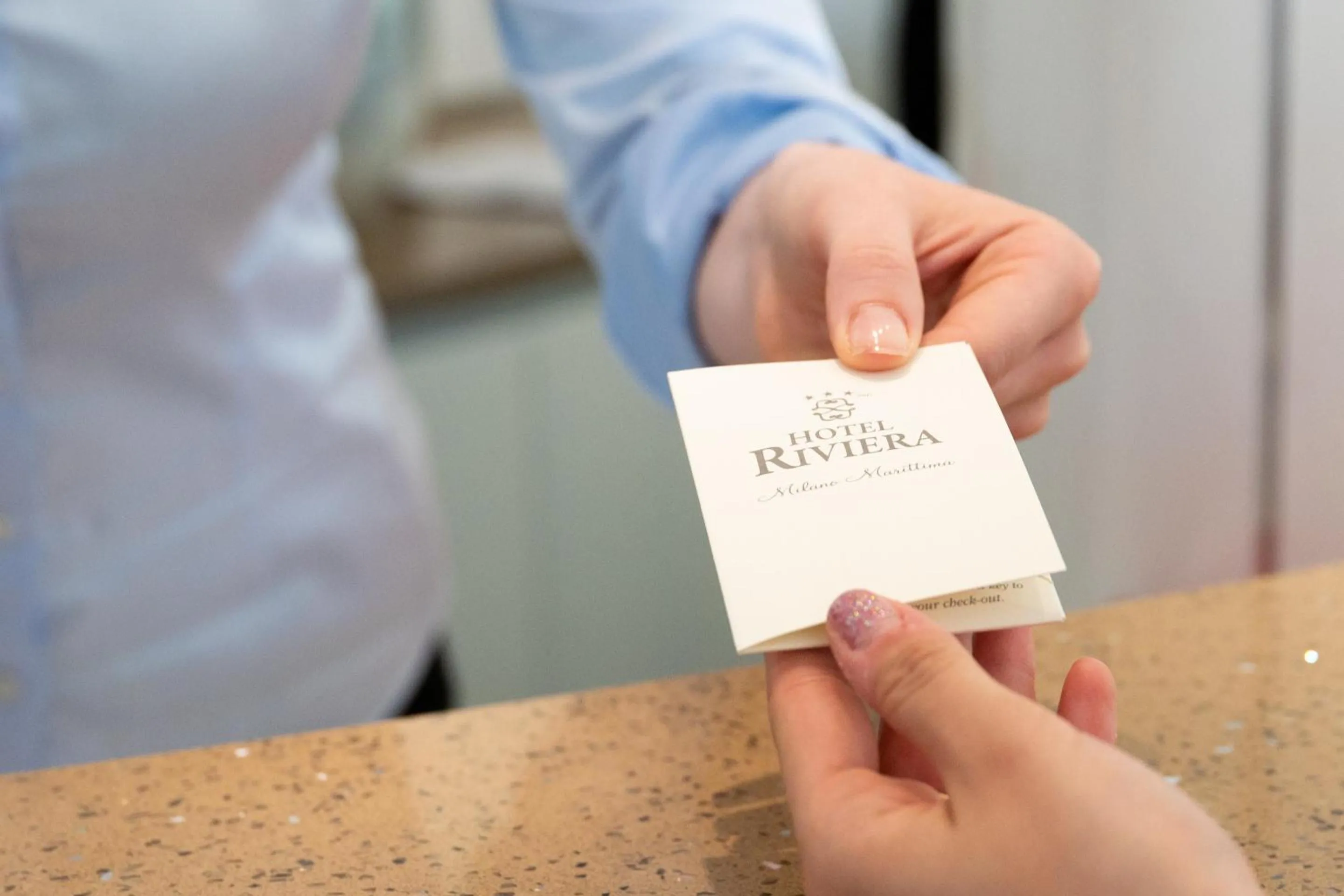 Lobby or reception in Hotel Riviera