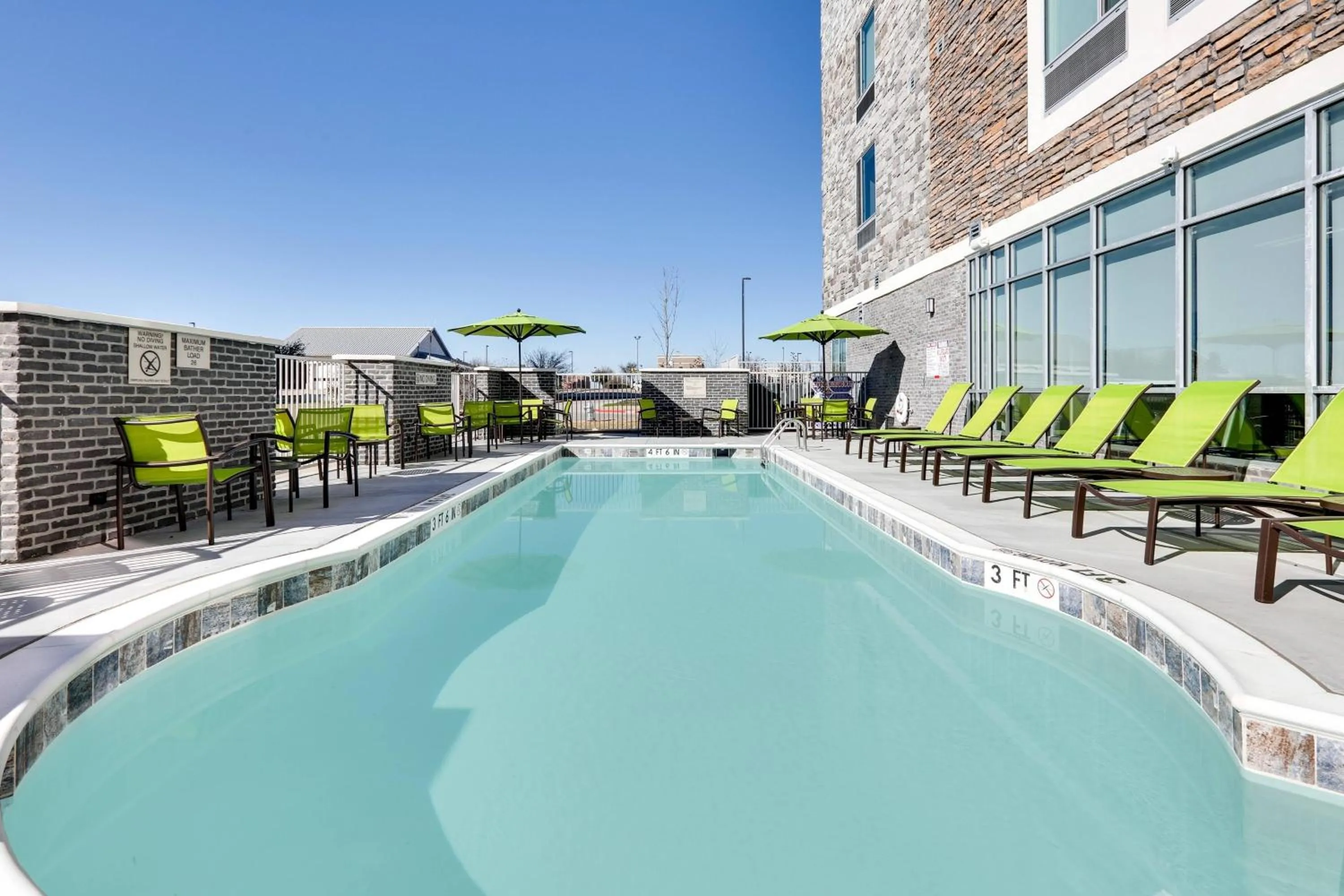 Swimming pool in SpringHill Suites by Marriott Dallas Mansfield
