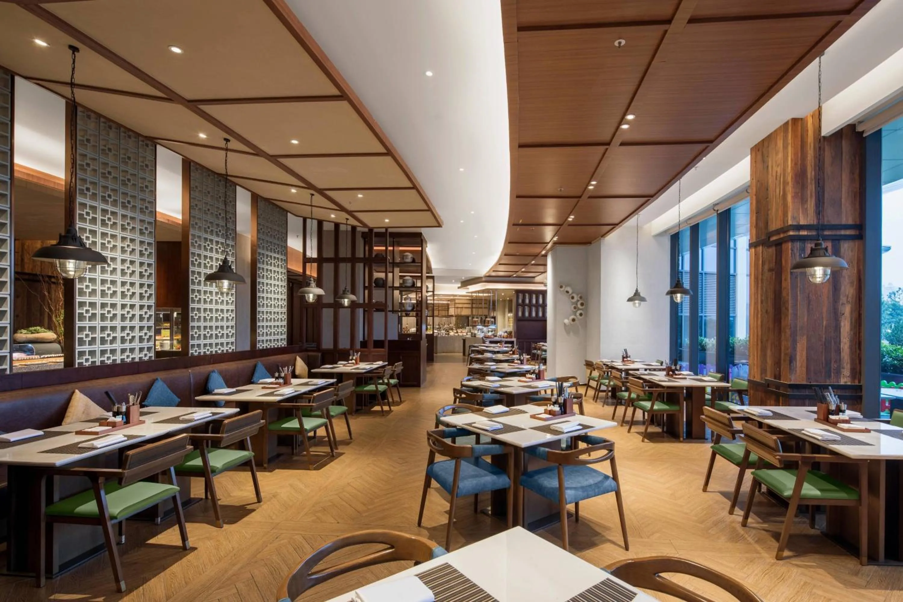 Restaurant/places to eat in Suining Marriott Hotel