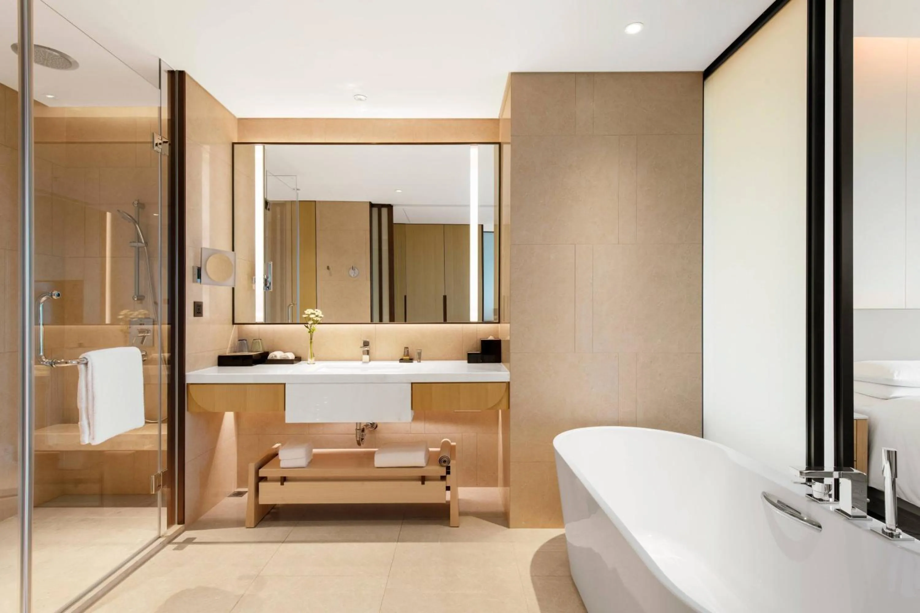 Bathroom in Suining Marriott Hotel