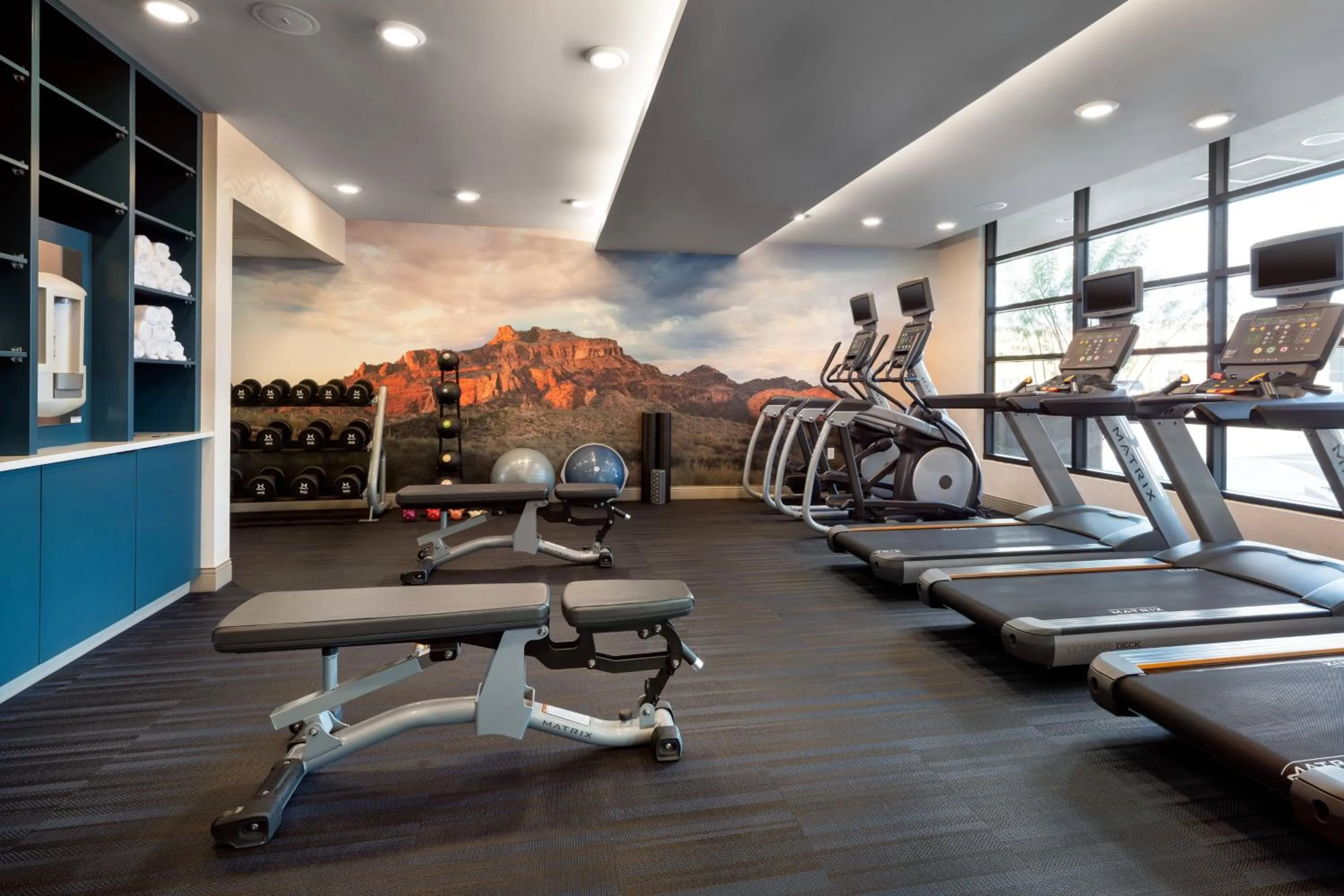 Fitness centre/facilities in Residence Inn by Marriott Scottsdale Salt River