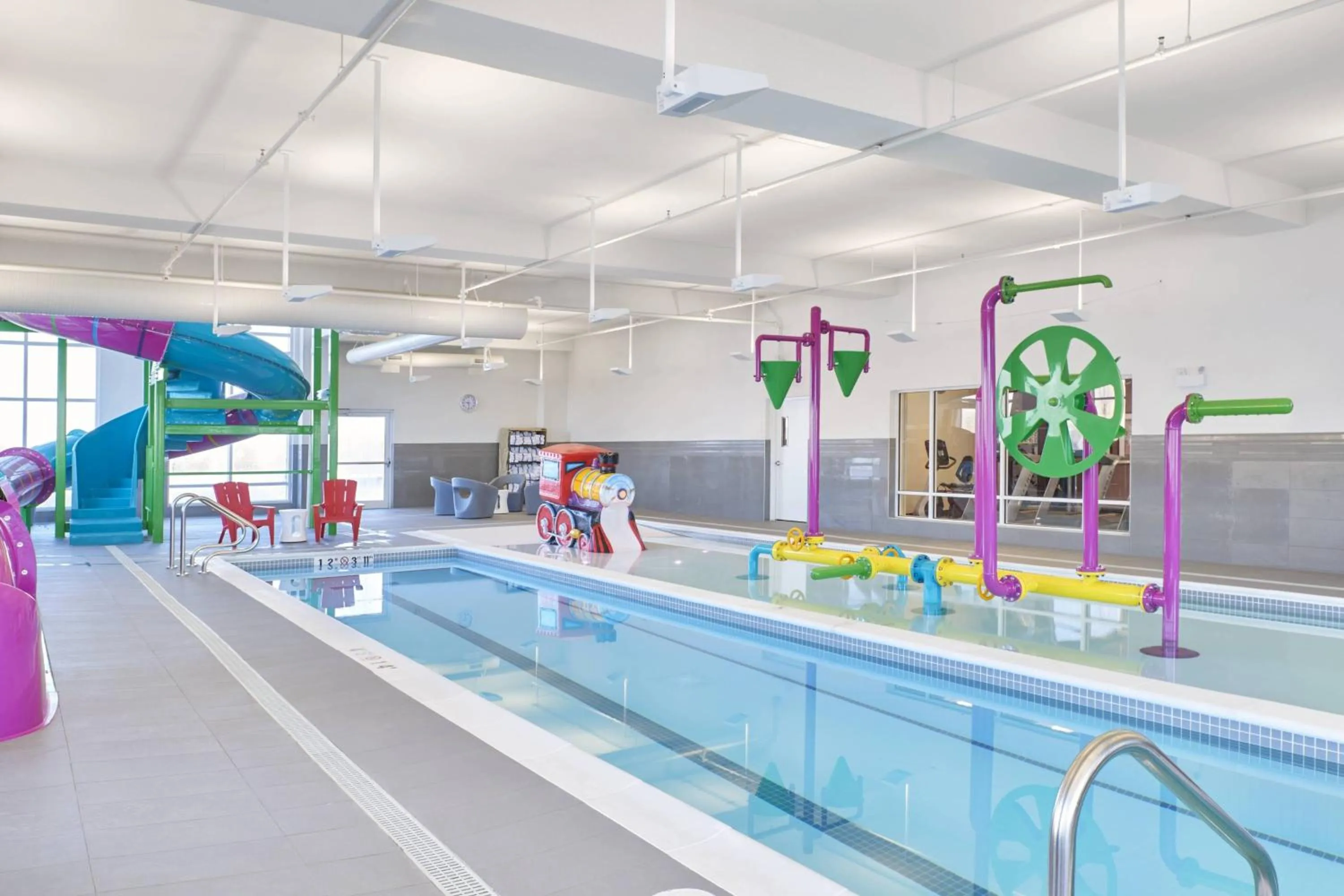 Swimming pool in TownePlace Suites by Marriott Medicine Hat