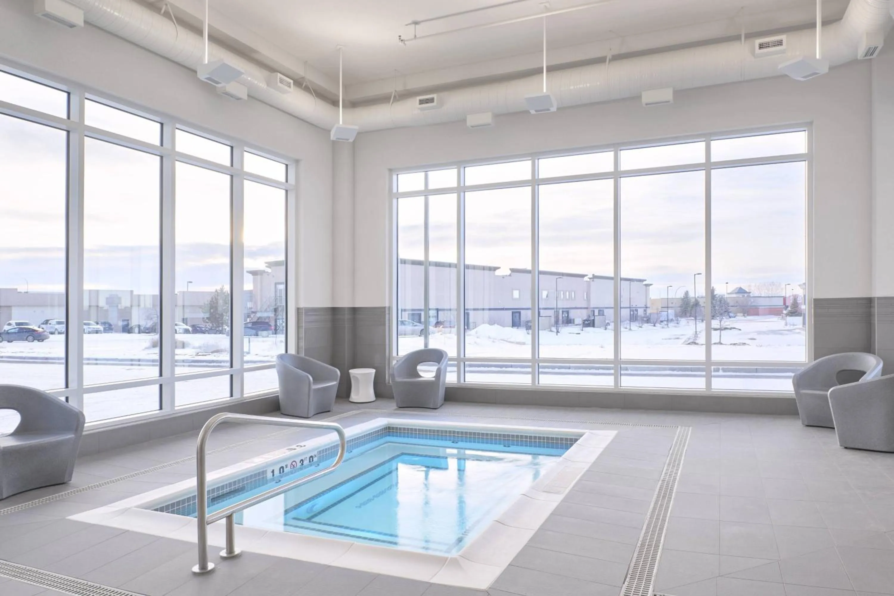 Swimming pool in TownePlace Suites by Marriott Medicine Hat