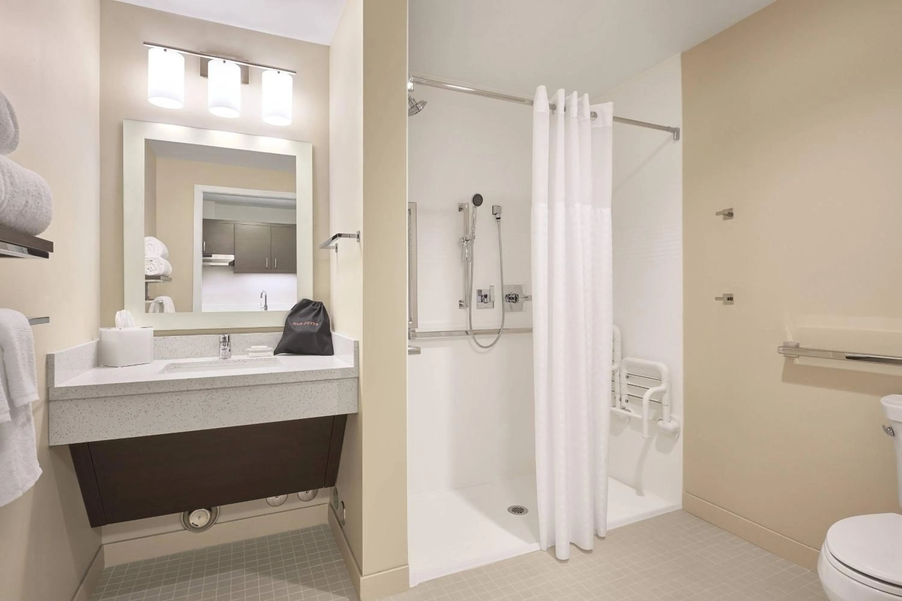 Bathroom in TownePlace Suites by Marriott Medicine Hat