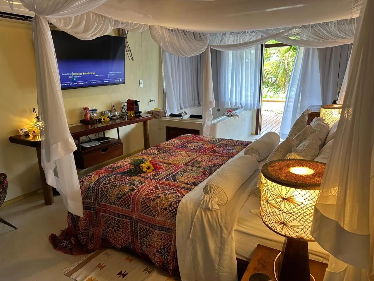 Photo of the whole room, Bed in Pousada Enseada do Espelho