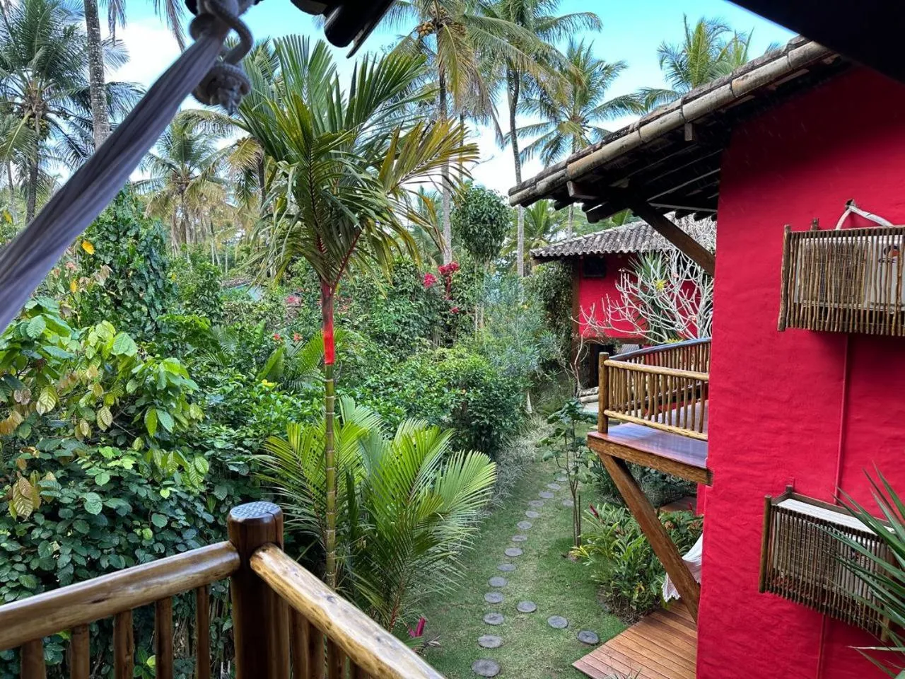 Garden in Pousada Enseada do Espelho