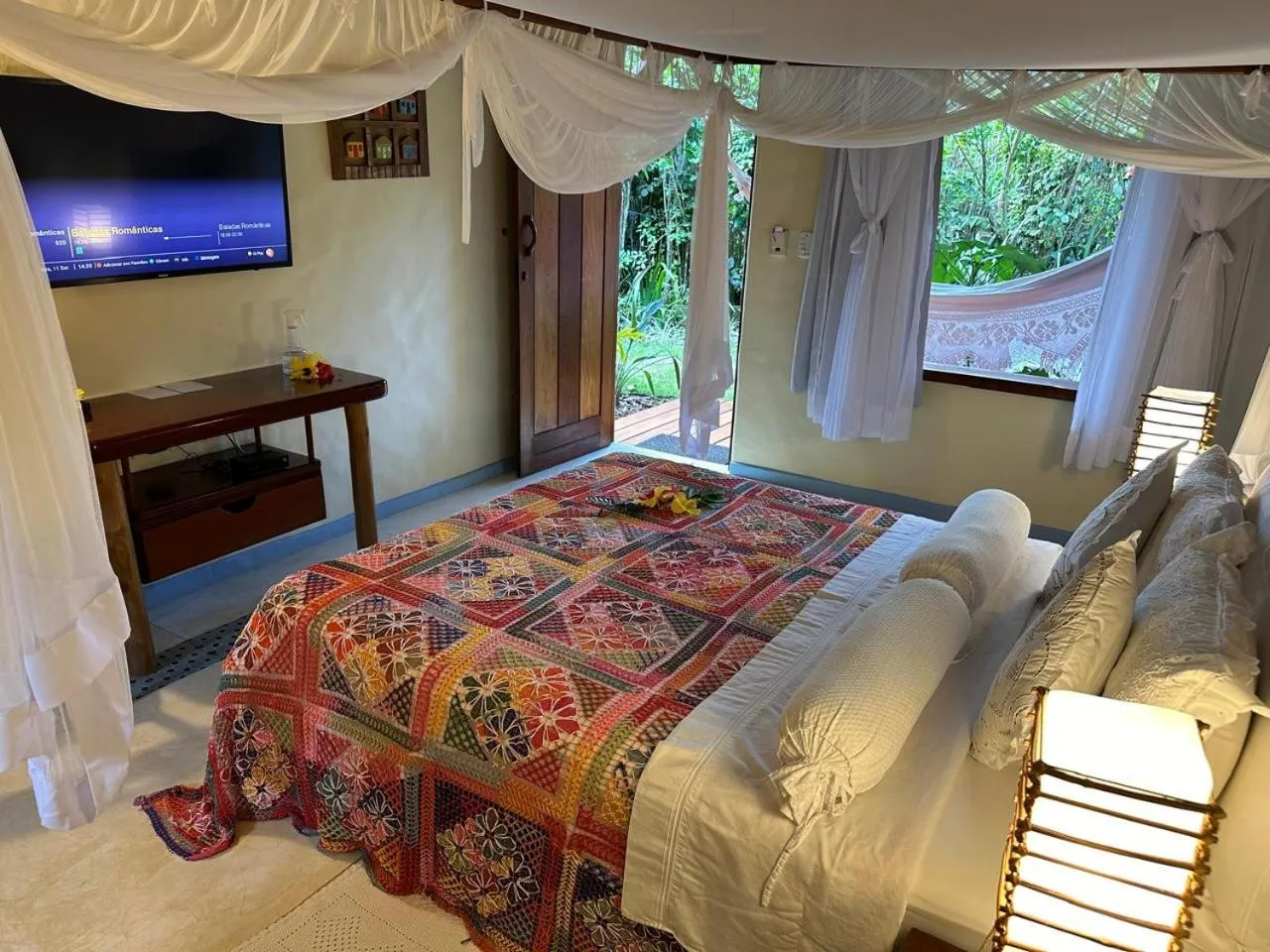 Photo of the whole room, Bed in Pousada Enseada do Espelho