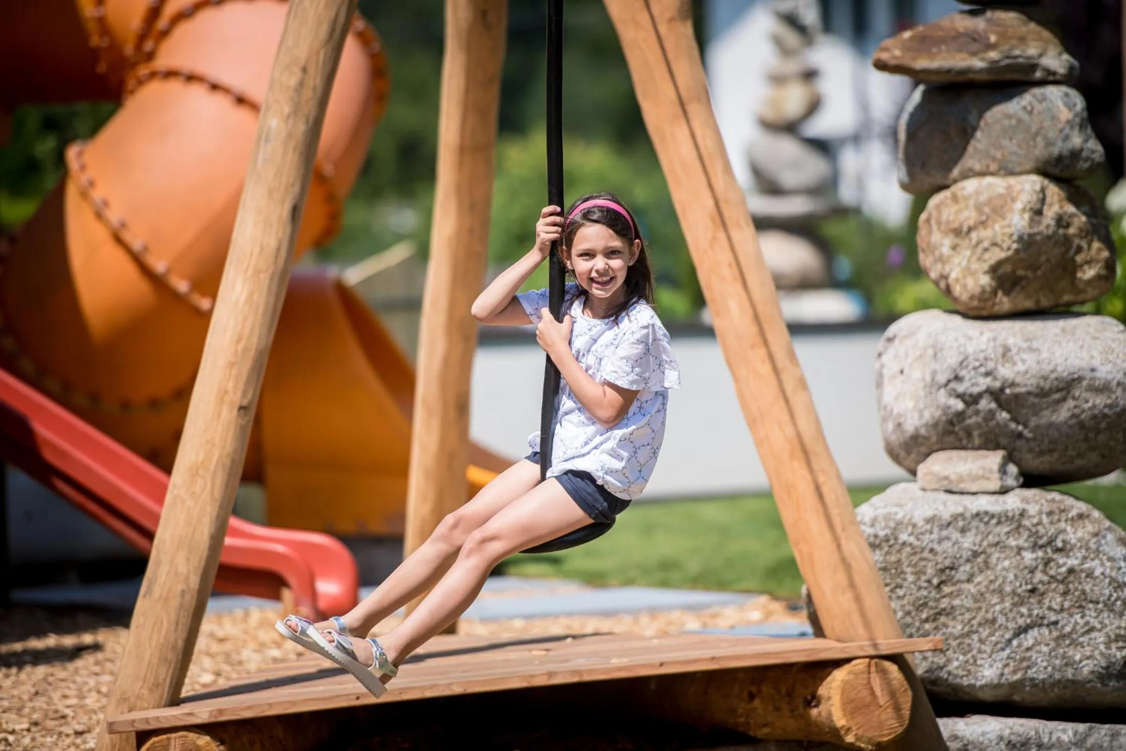 Children play ground in Hotel Sonnenheim