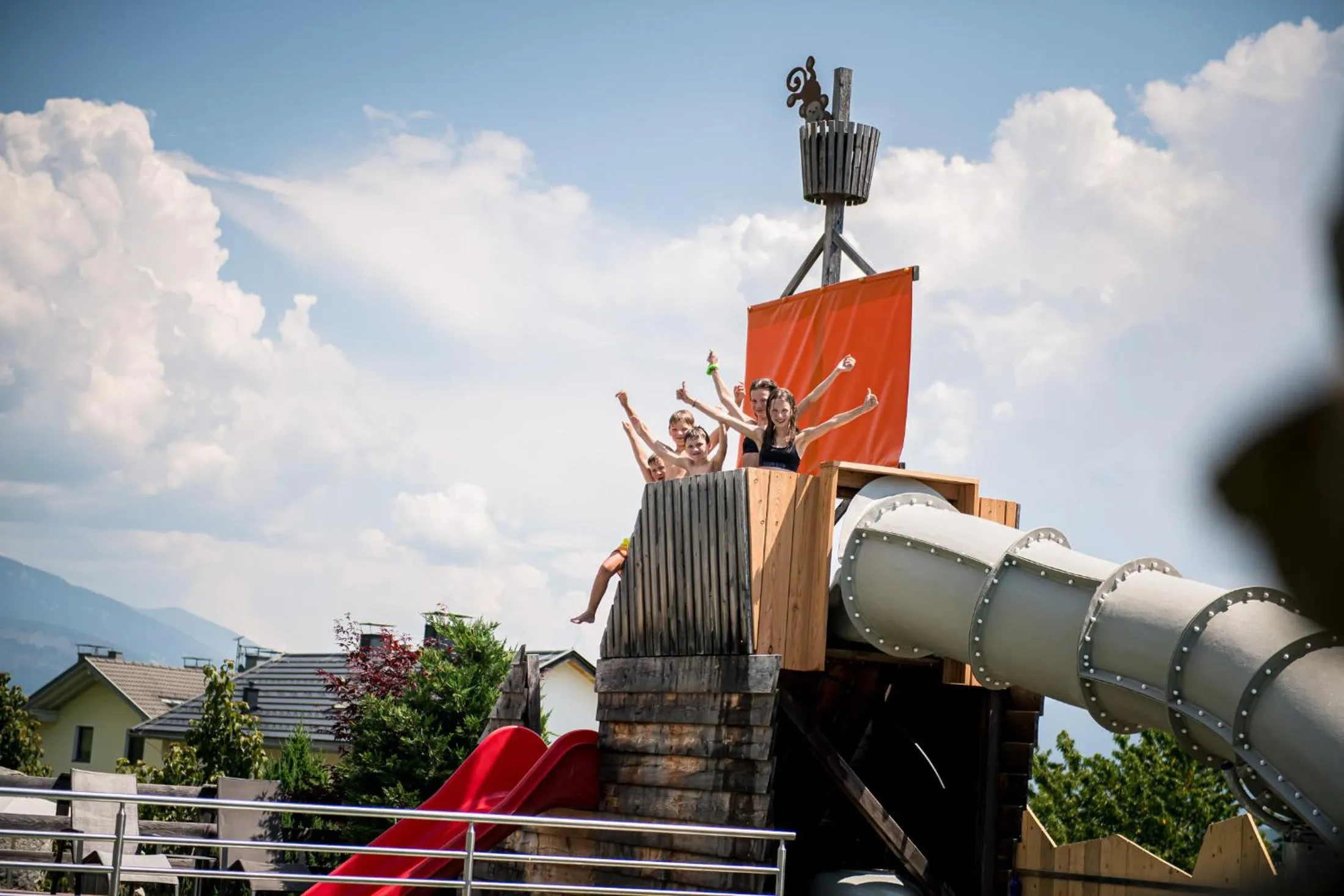 Swimming pool in Hotel Sonnenheim