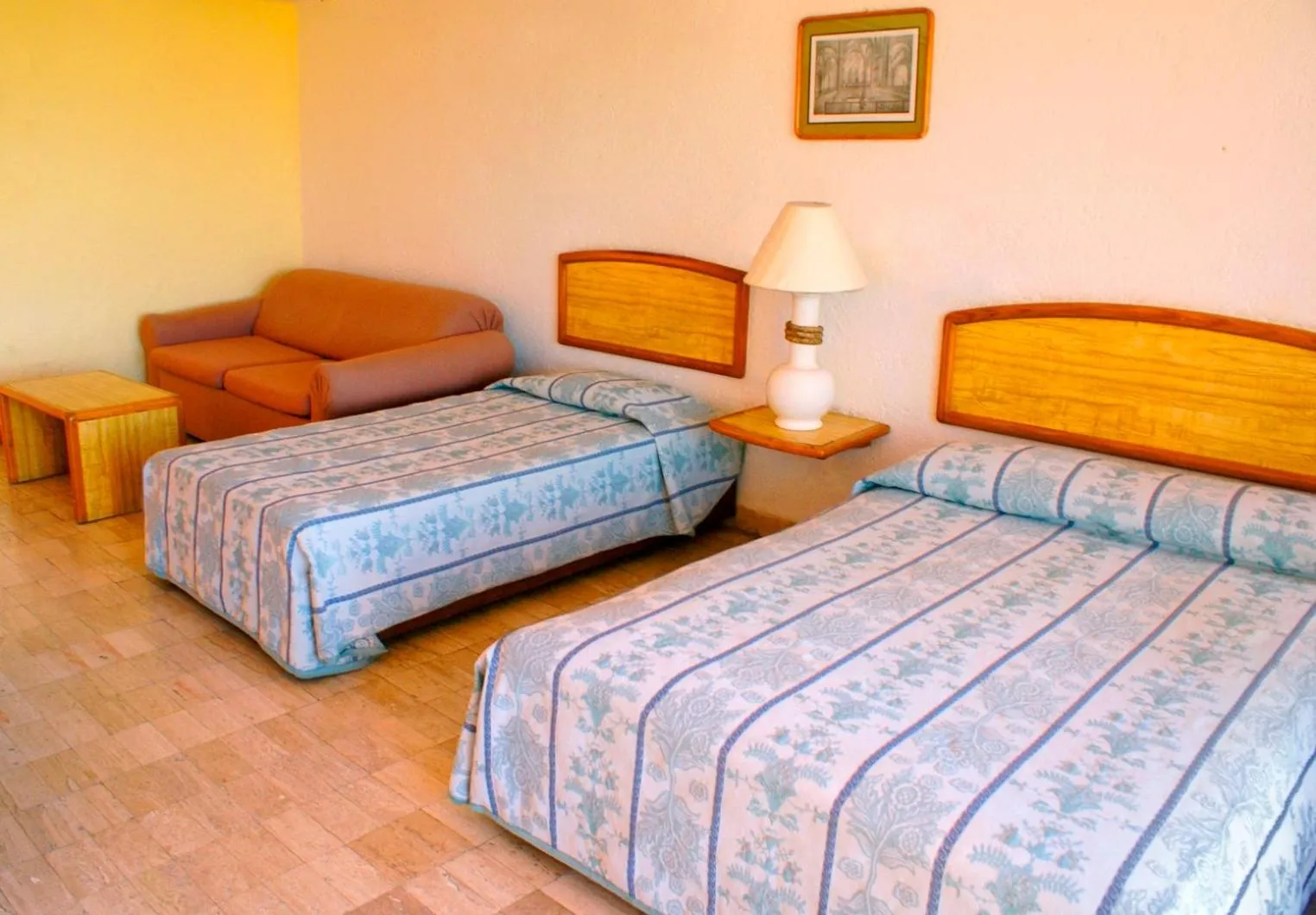 Bed in Hotel Piedras de Sol Solaris Morelos