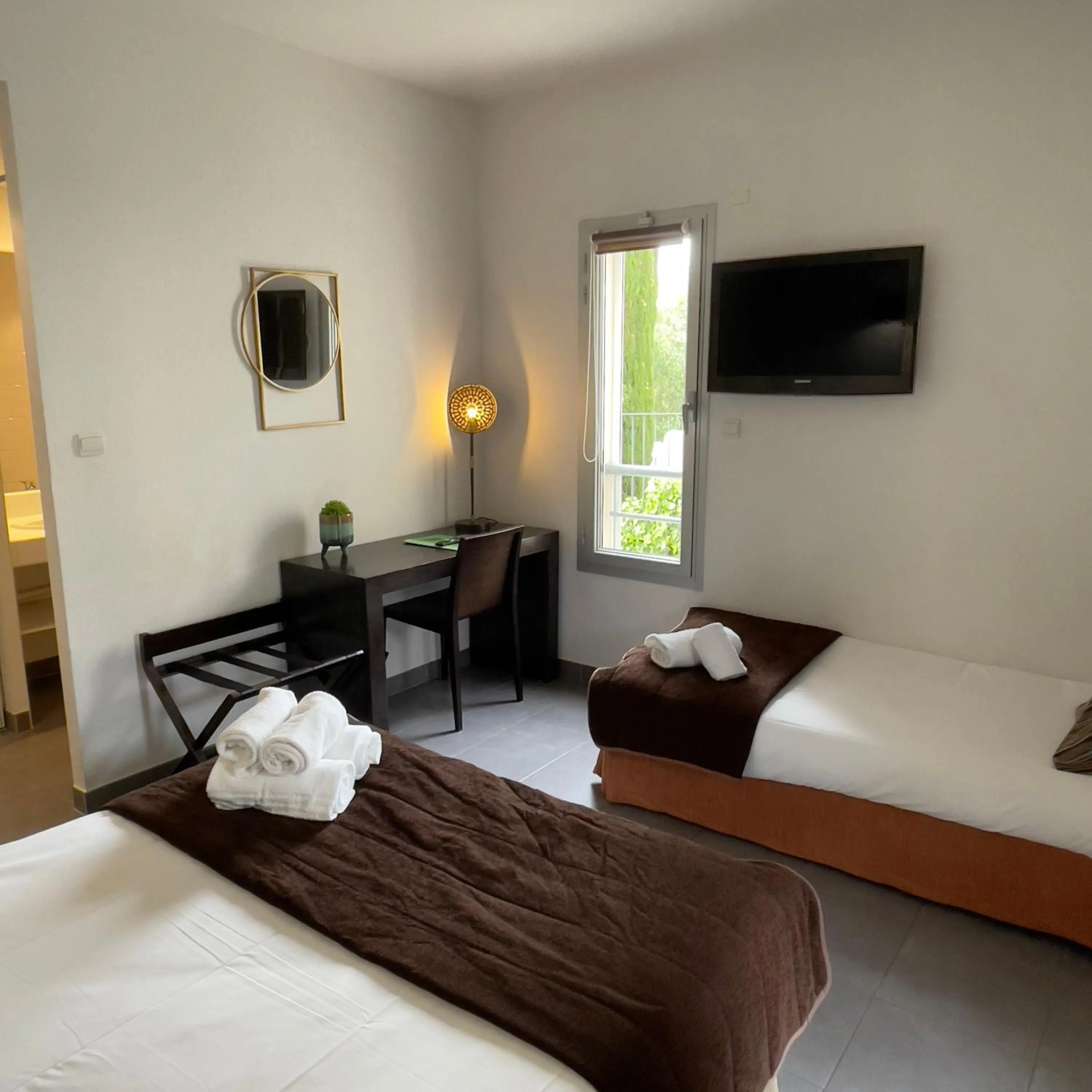 Bed in Patio De Violette