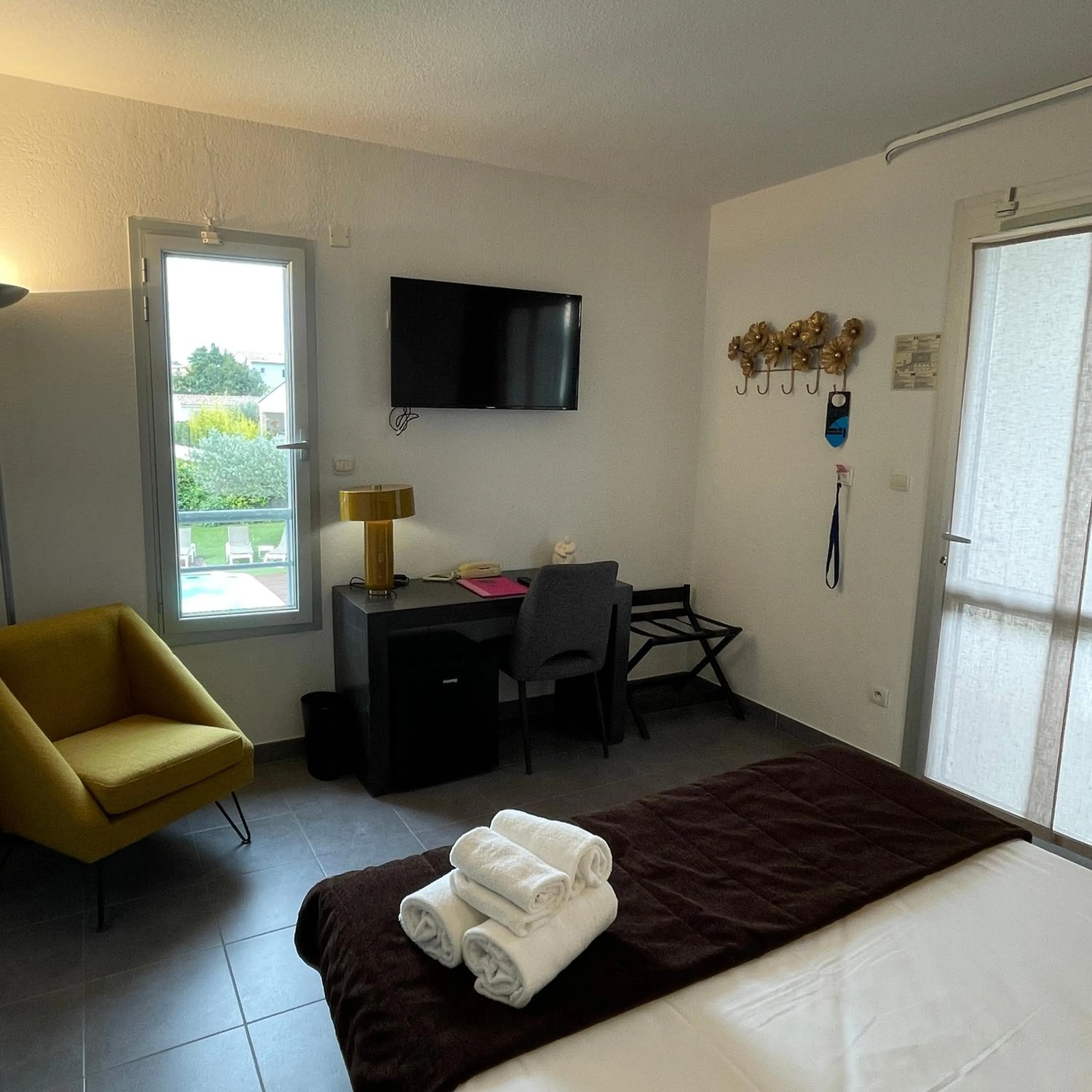 Bed in Patio De Violette