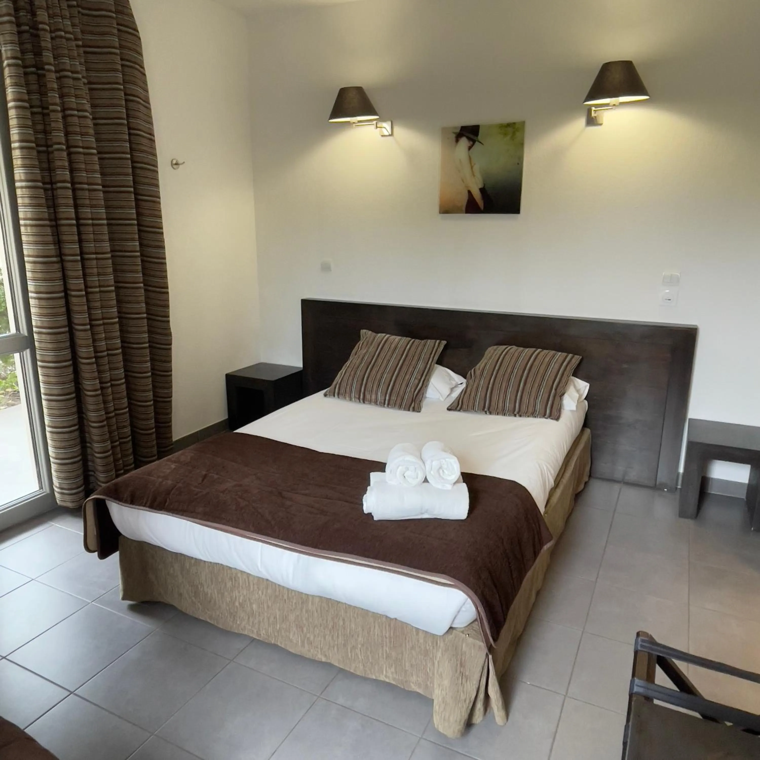 Bed in Patio De Violette