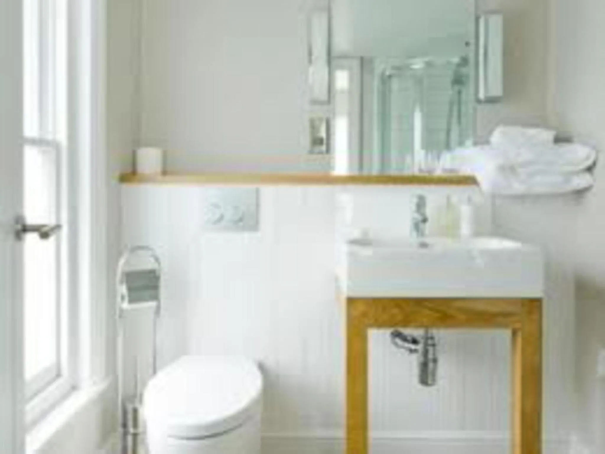 Bathroom in Fox and Grapes