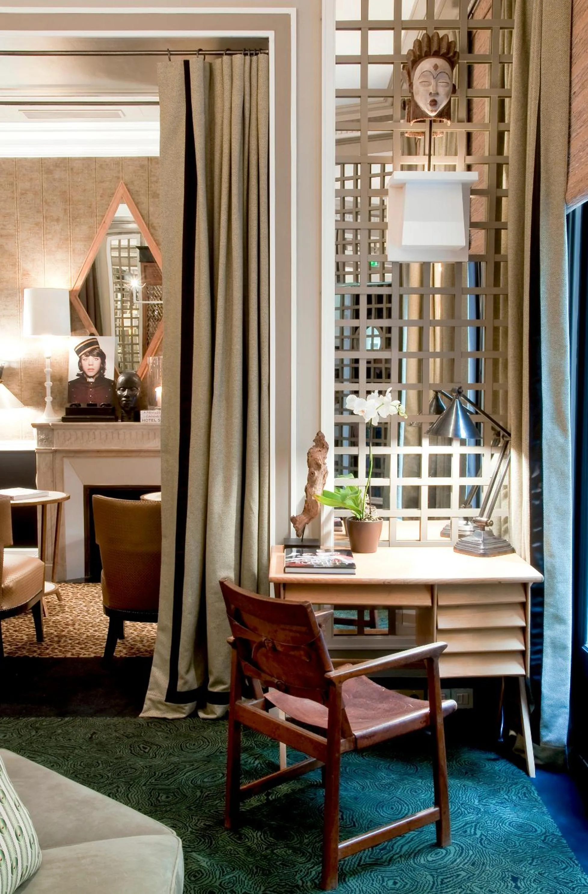 Lounge or bar in Hôtel Recamier