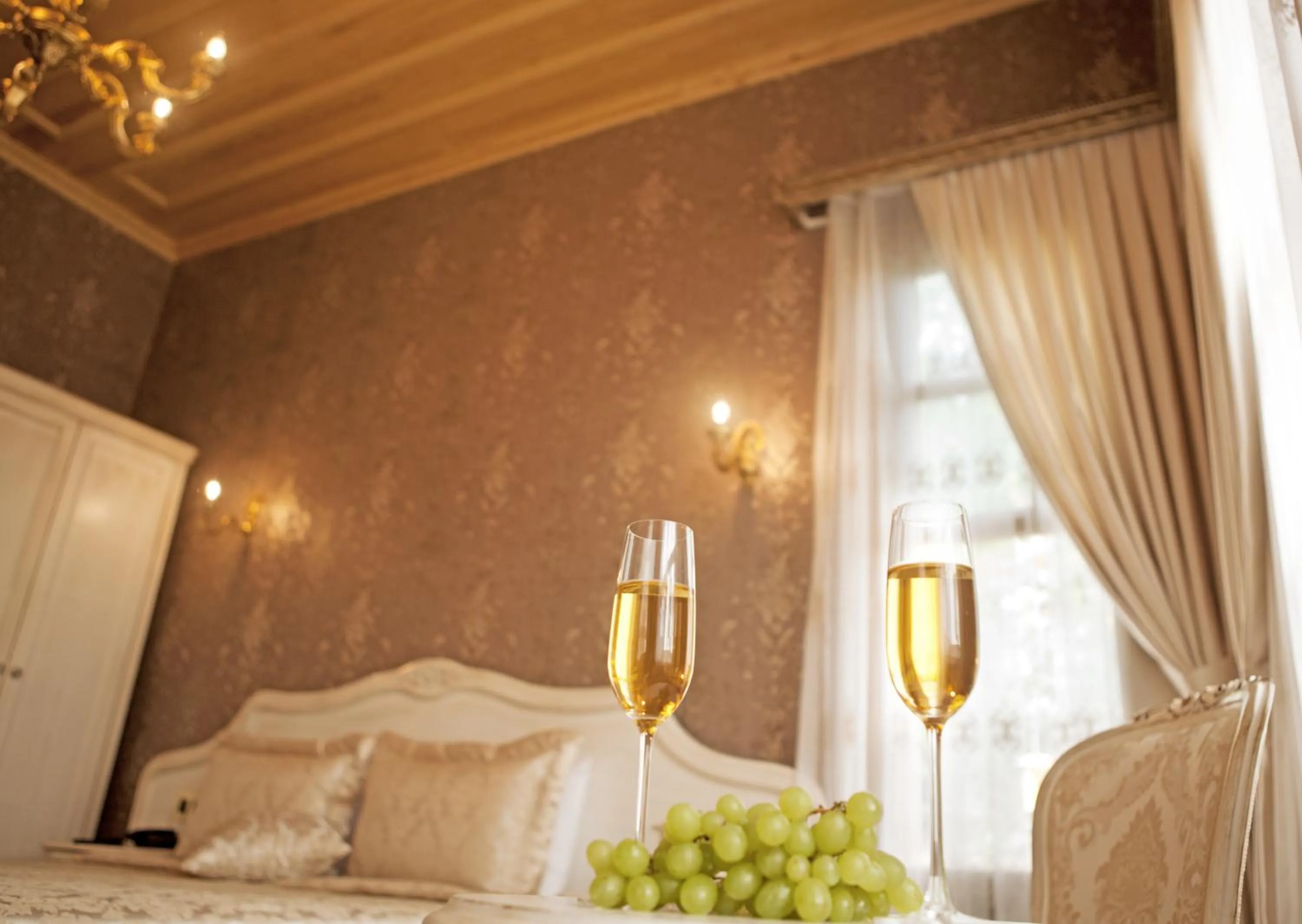 Decorative detail, Bed in Ada Palas Buyukada