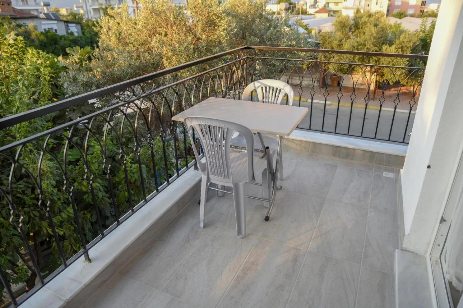 Balcony/Terrace in İRBEÇ APART & BUNGALOW