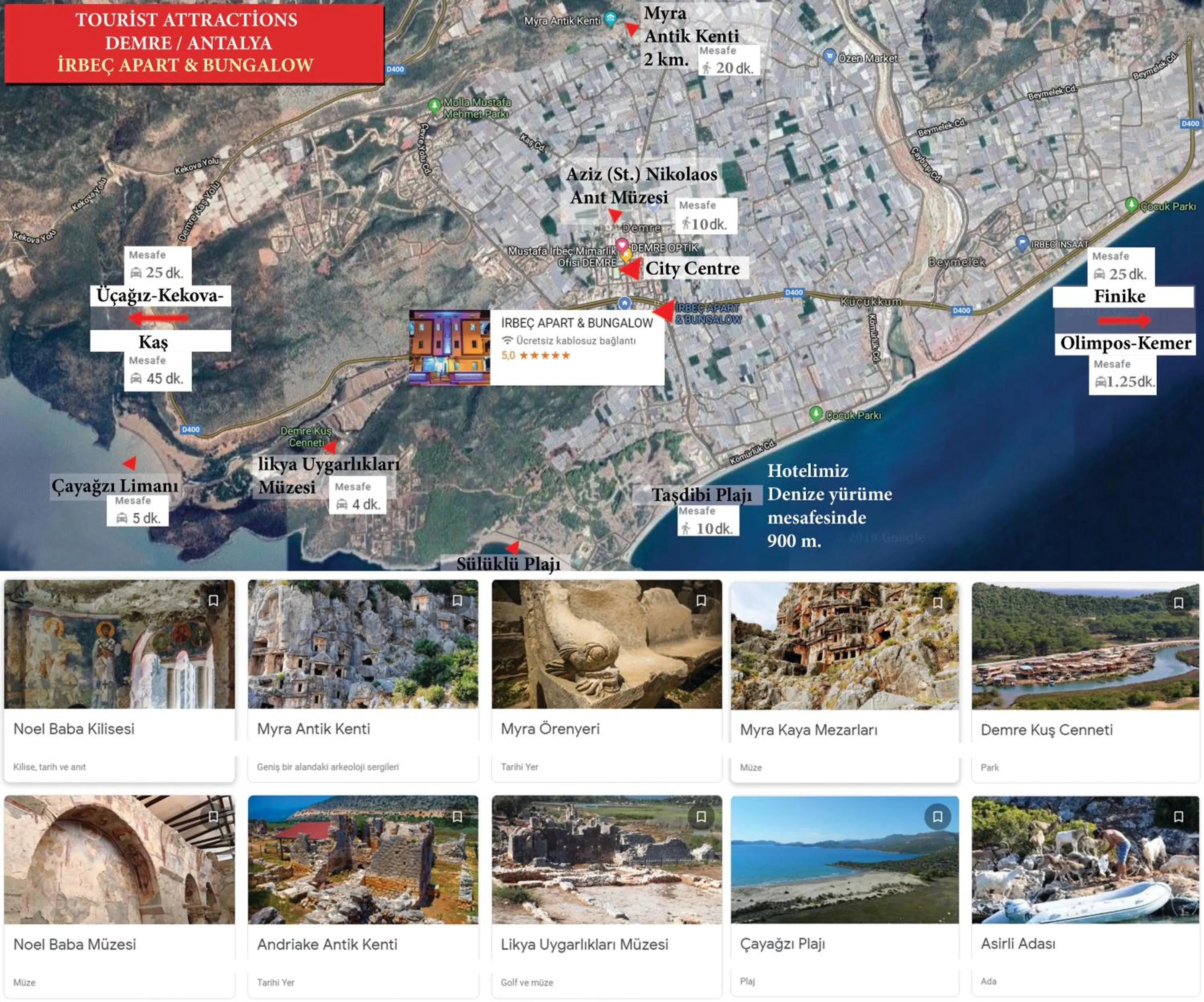 Off site in İRBEÇ APART & BUNGALOW