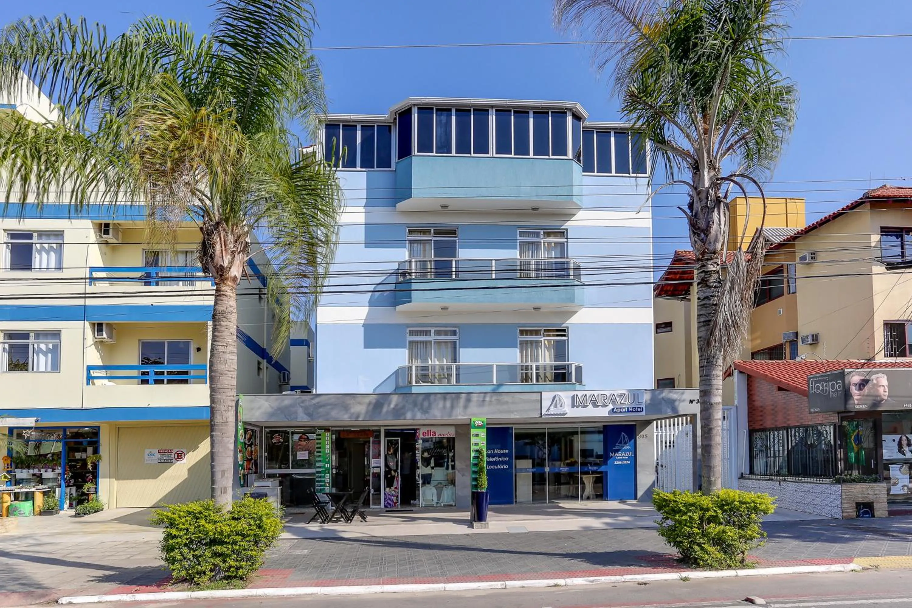 Facade/entrance in Marazul Apart Hotel
